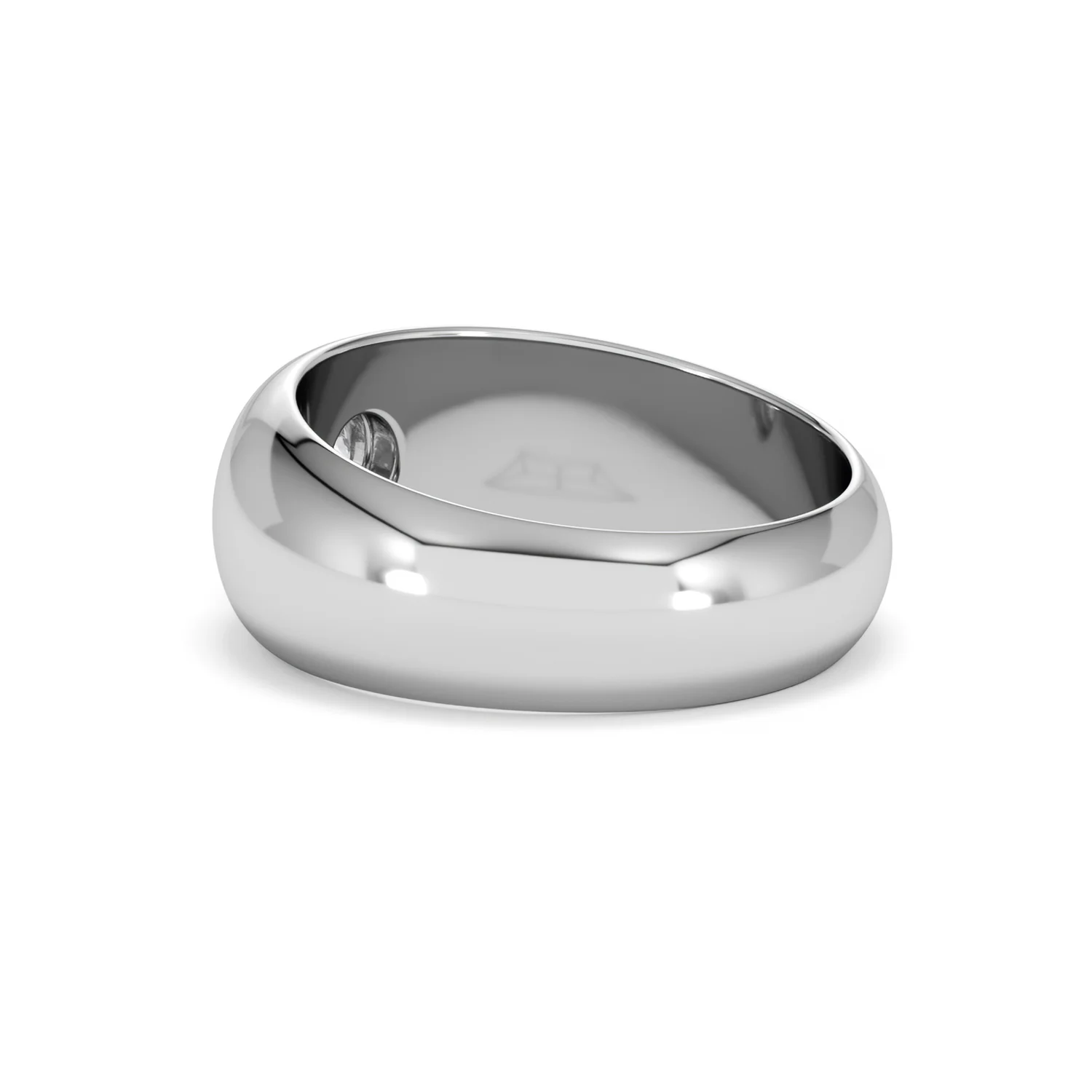 Lab Diamond Signet Ring 0.50ct in 925 Silver H/SI - Image 60