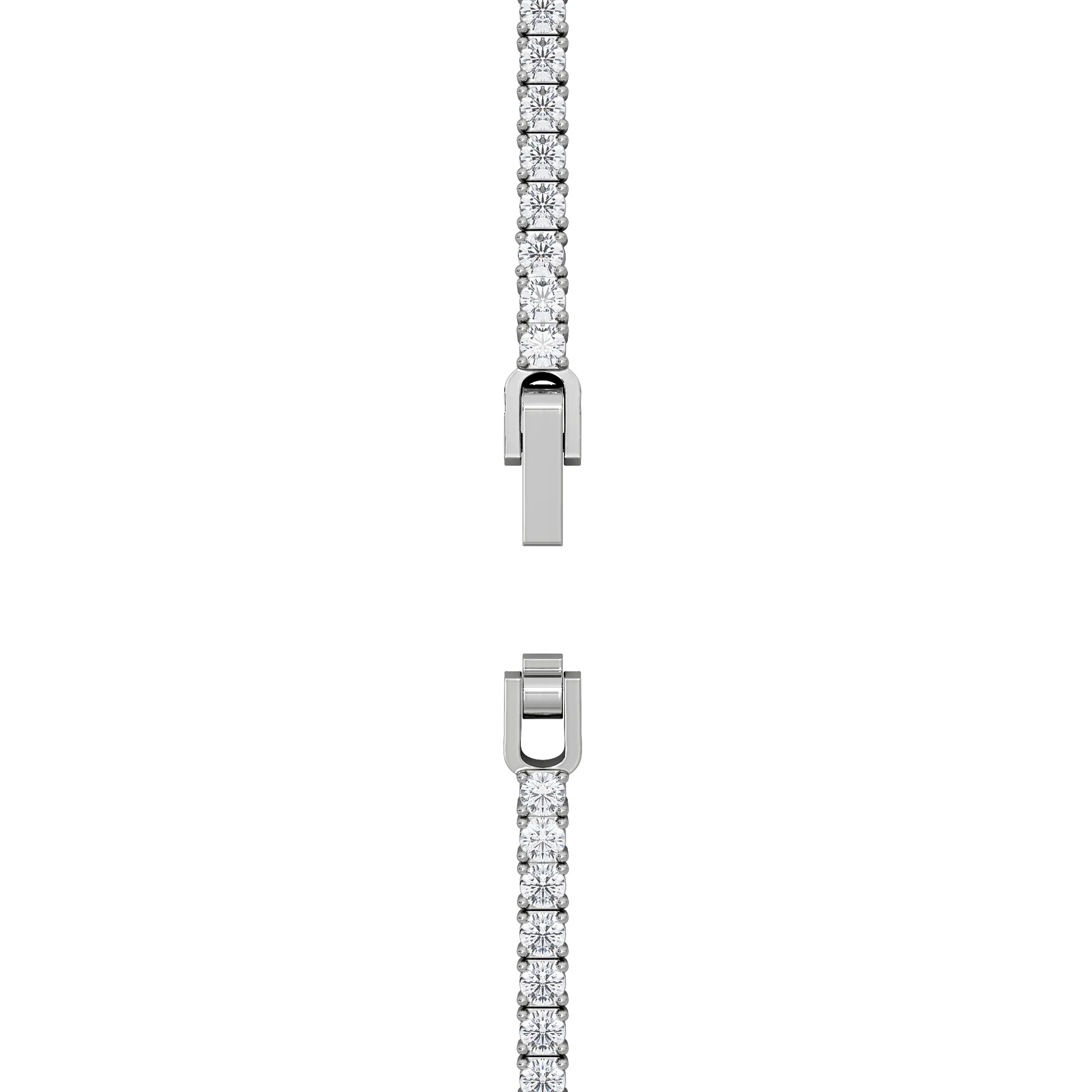Lab Diamond Tennis Bracelet 3.00ct in 925 Silver - Image 7