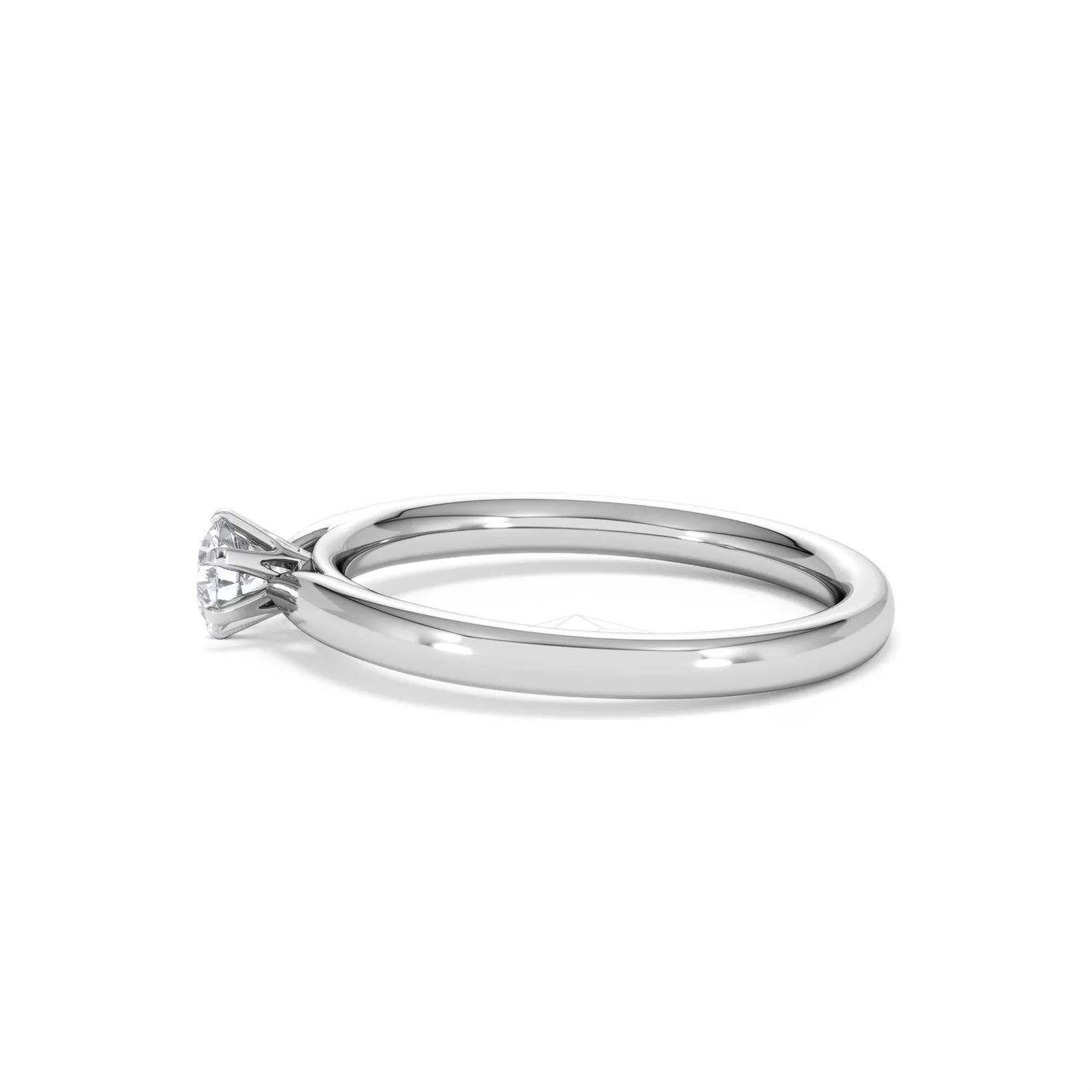 Low Set Chloe Lab Diamond Engagement Ring 0.25CT F/VS1 18K White Gold - Image 68