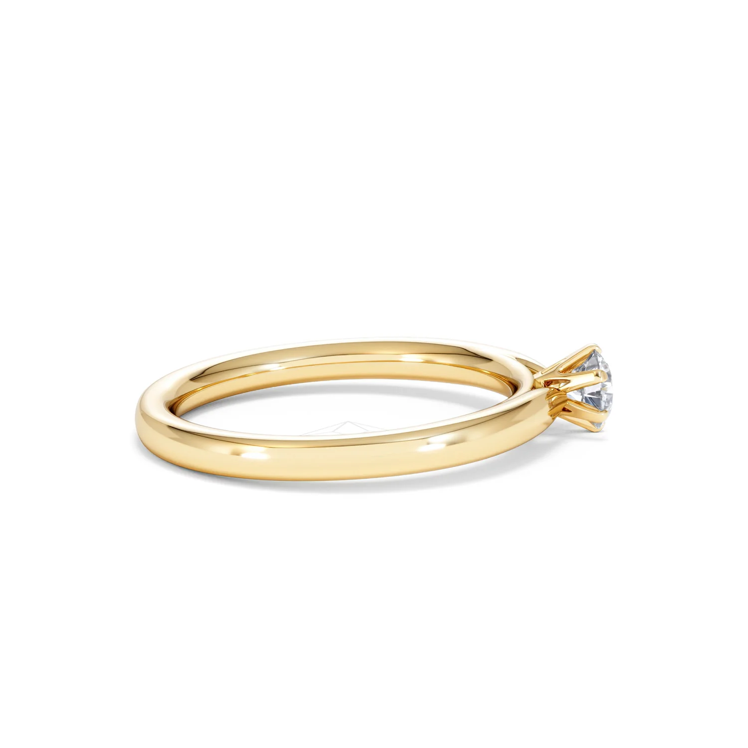Low Set Chloe Lab Diamond Engagement Ring 0.25CT G/VS1 18K Gold - Image 29