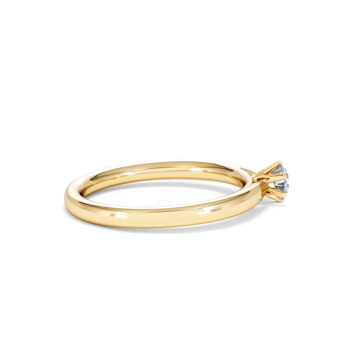 Low Set Chloe Lab Diamond Engagement Ring 0.25CT G/VS1 18K Gold - Image 30