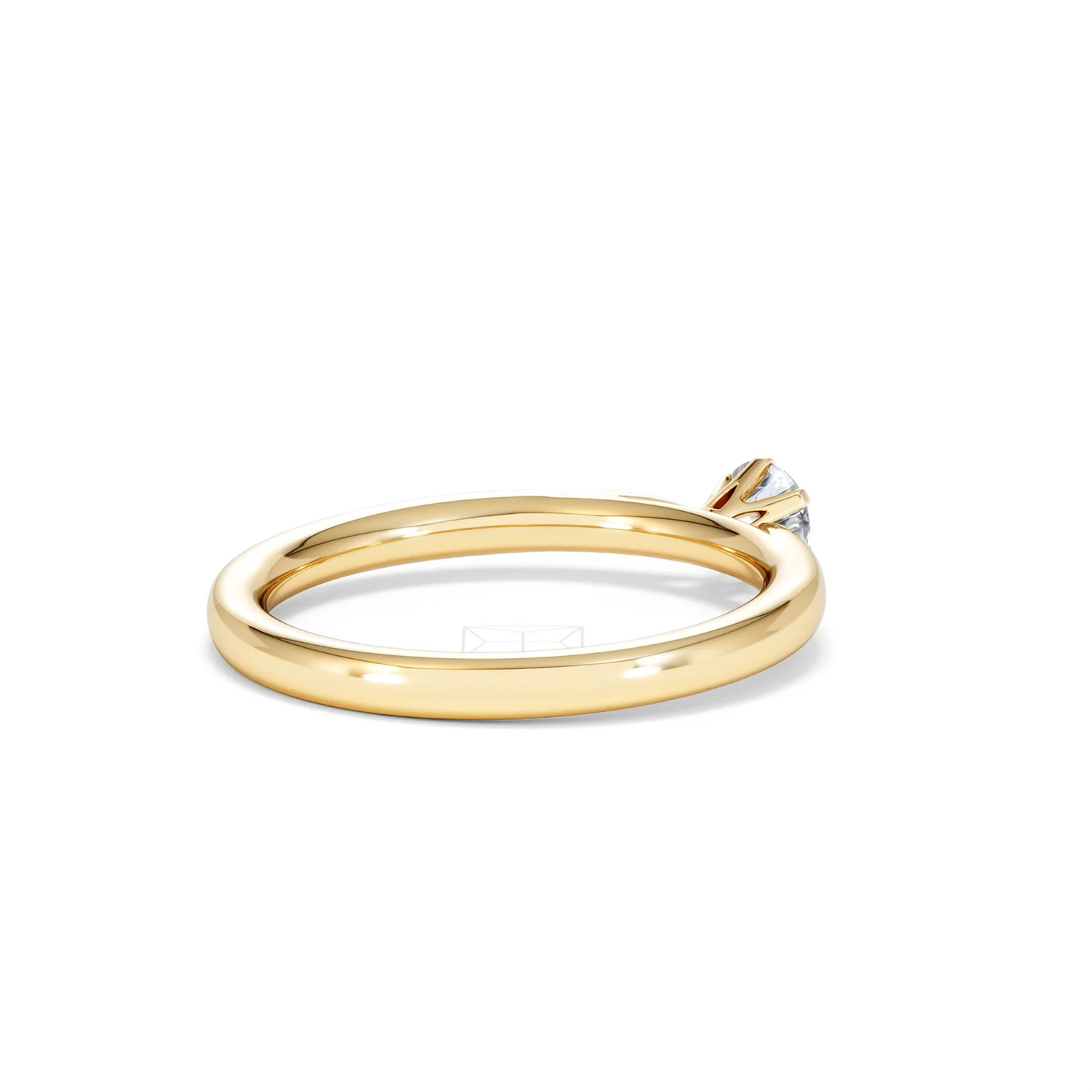 Low Set Chloe Lab Diamond Engagement Ring 0.25CT G/VS1 18K Gold - Image 38