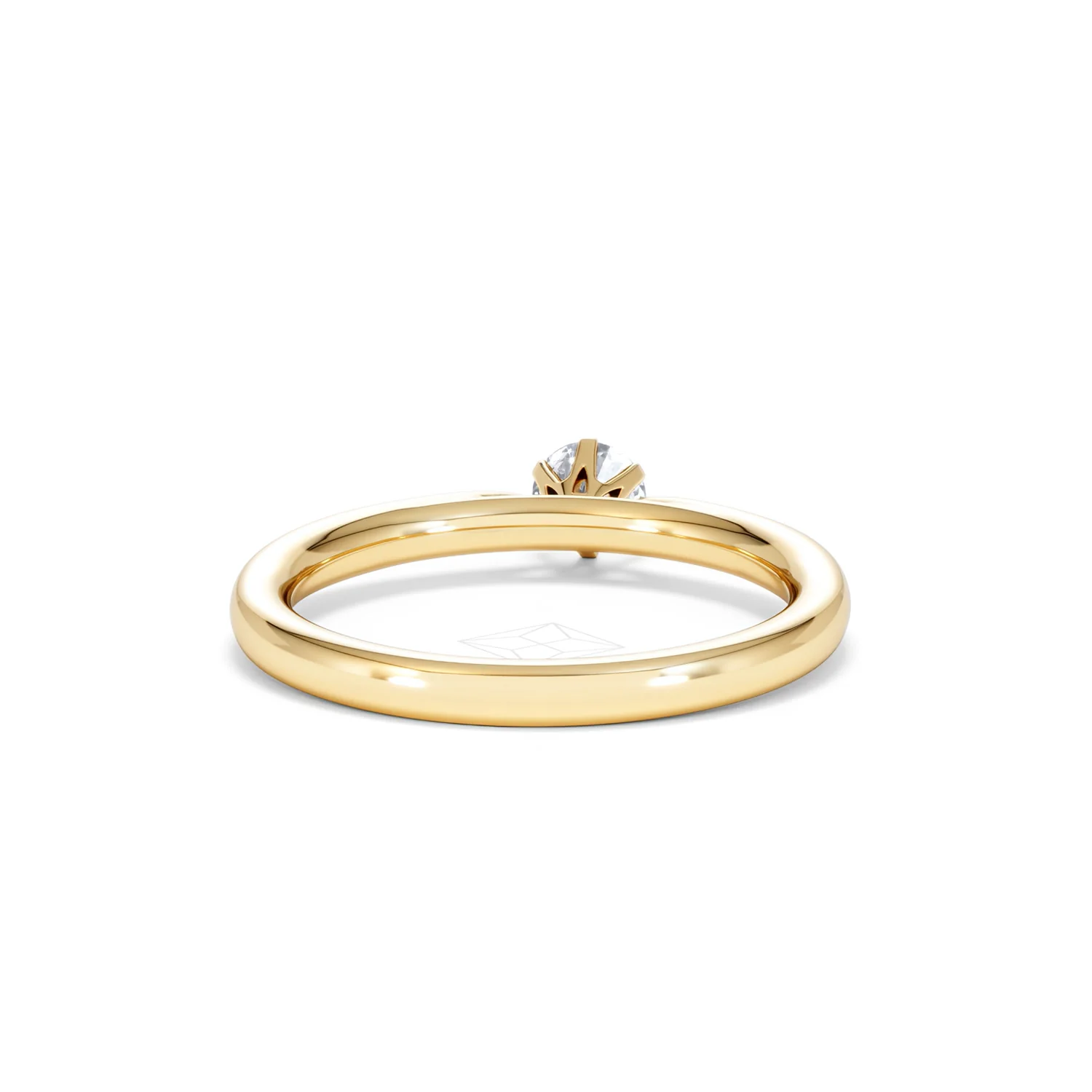 Low Set Chloe Lab Diamond Engagement Ring 0.25CT G/VS1 18K Gold - Image 46