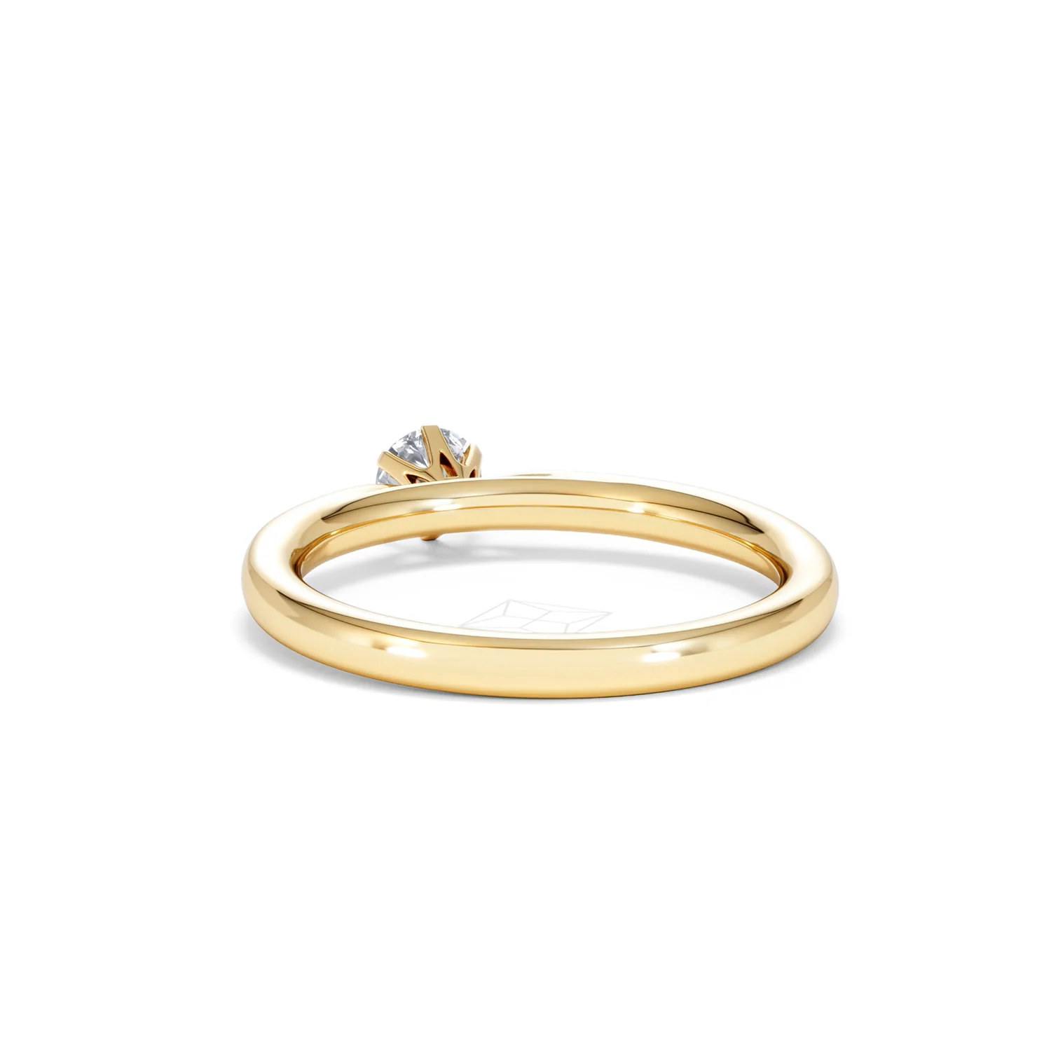 Low Set Chloe Lab Diamond Engagement Ring 0.25CT G/VS1 18K Gold - Image 52