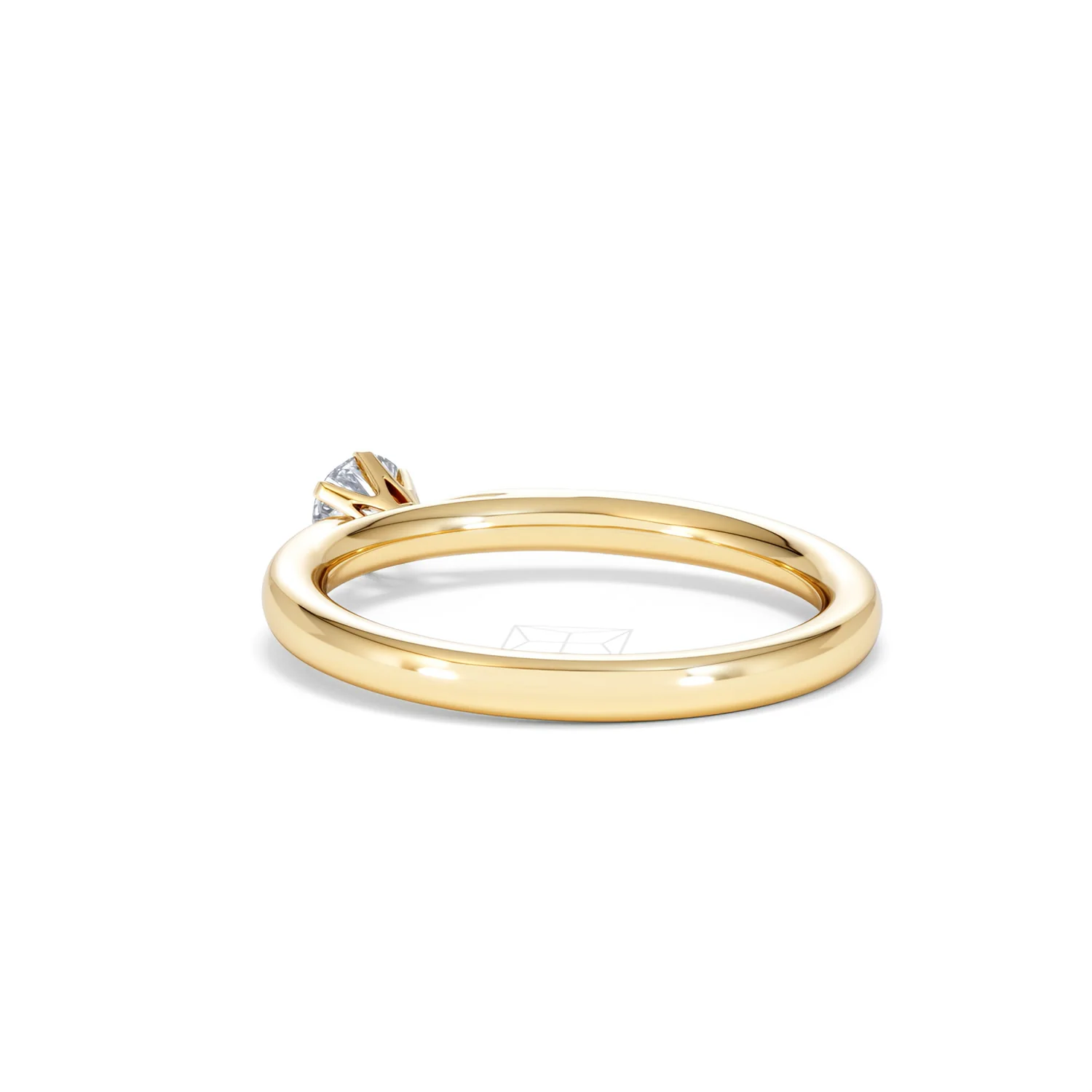 Low Set Chloe Lab Diamond Engagement Ring 0.25CT G/VS1 18K Gold - Image 56