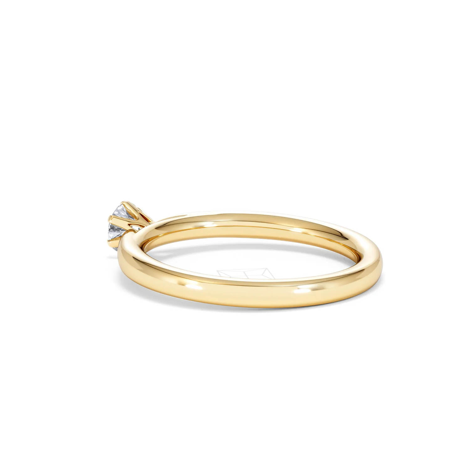 Low Set Chloe Lab Diamond Engagement Ring 0.25CT G/VS1 18K Gold - Image 60