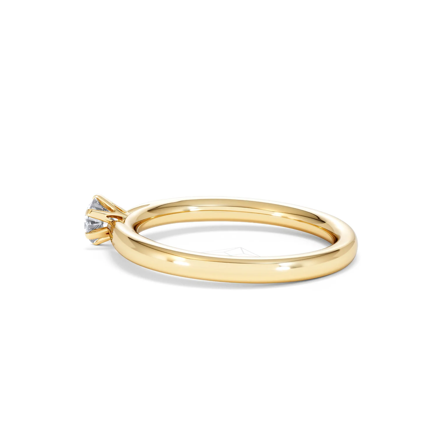Low Set Chloe Lab Diamond Engagement Ring 0.25CT G/VS1 18K Gold - Image 64