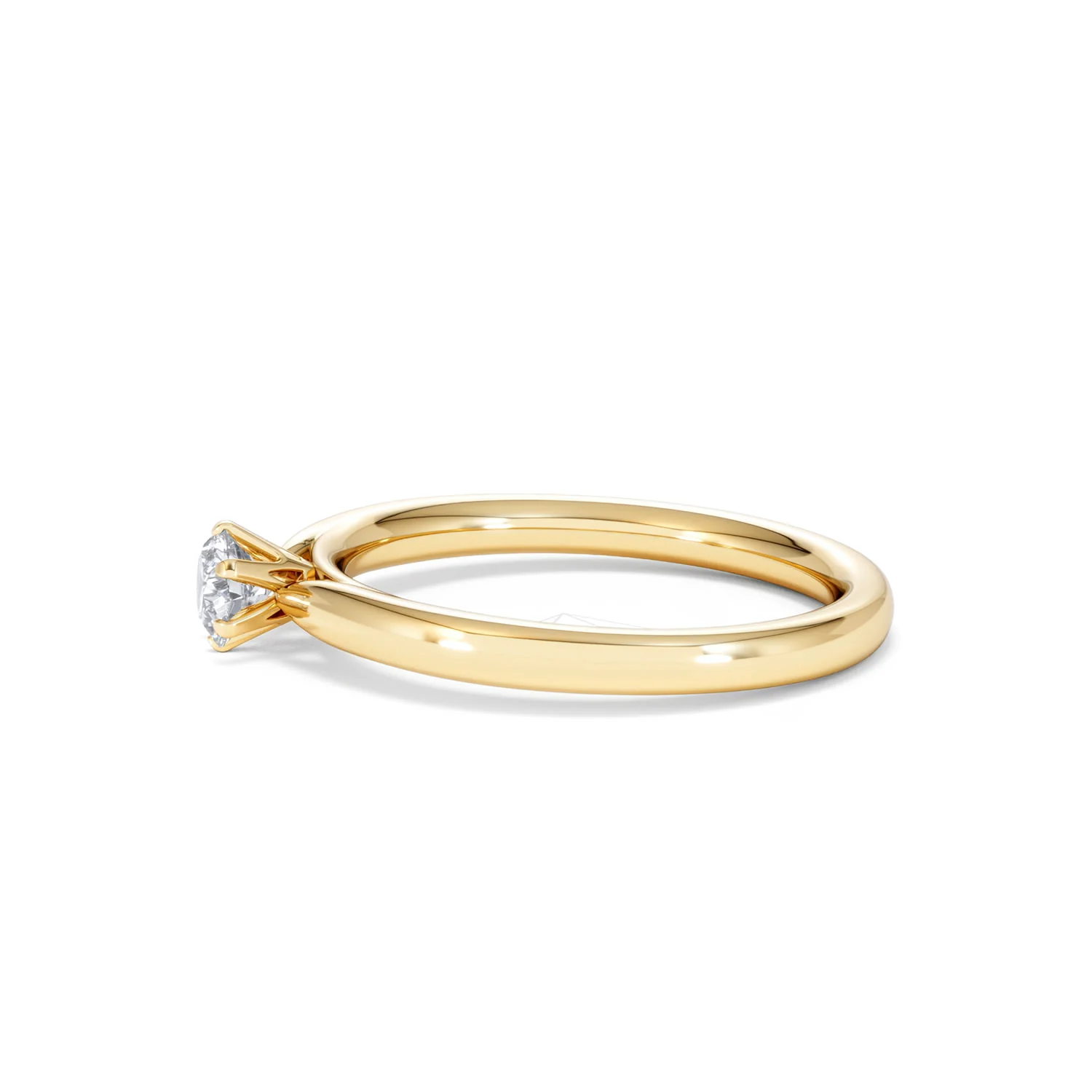 Low Set Chloe Lab Diamond Engagement Ring 0.25CT G/VS1 18K Gold - Image 70