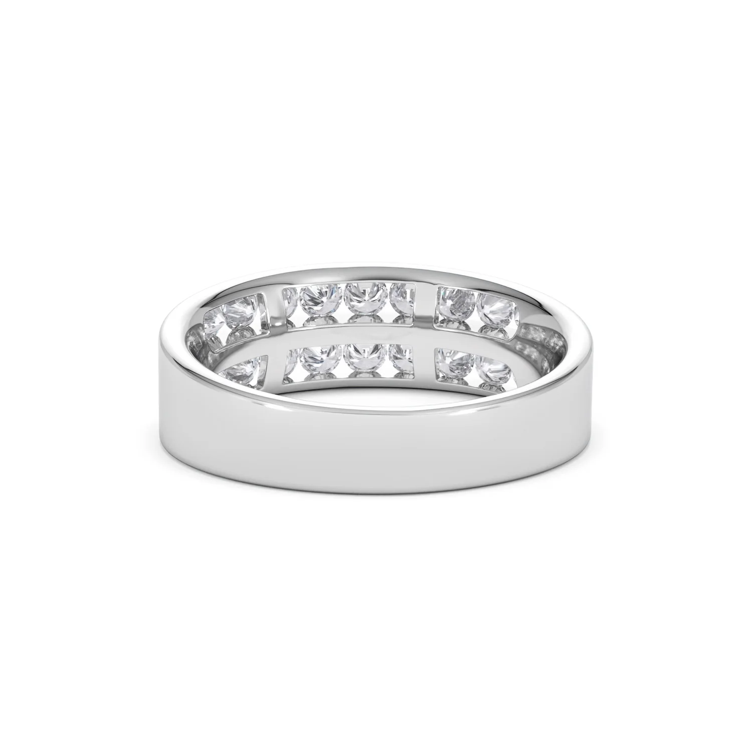 LUCY 18K White Gold Diamond ETERNITY RING 1.00CT G/VS - Image 50