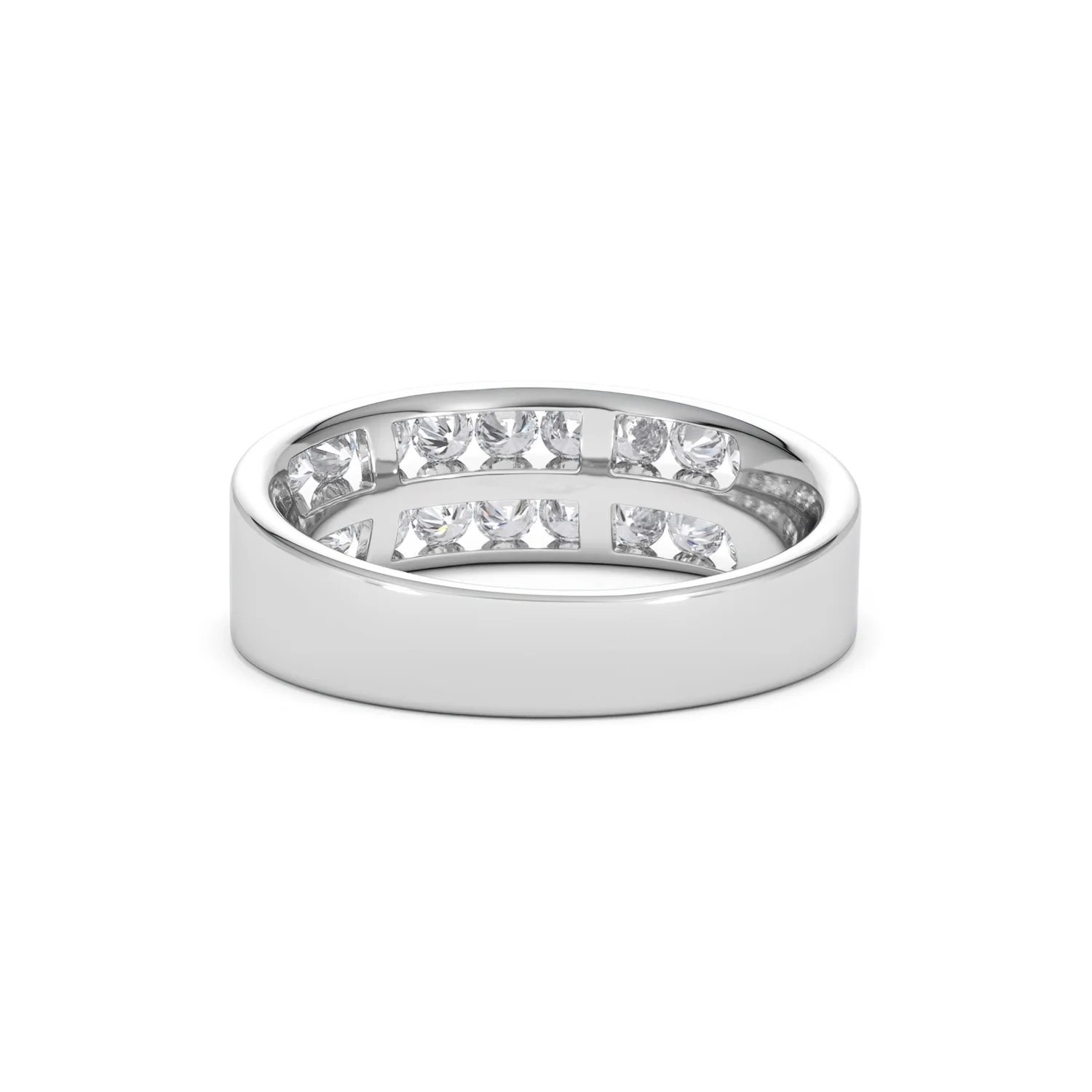 LUCY 18K White Gold Diamond ETERNITY RING 1.00CT G/VS - Image 51