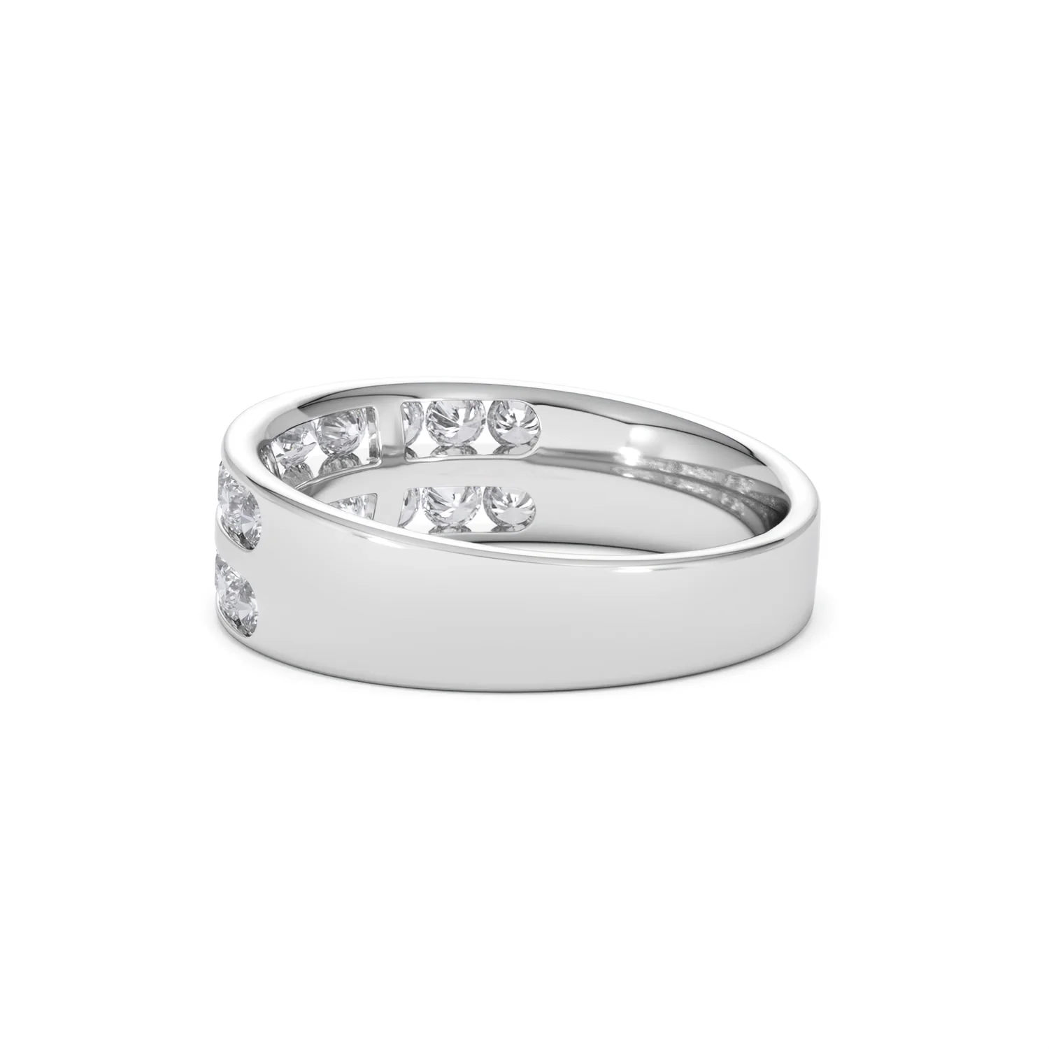 LUCY 18K White Gold Diamond ETERNITY RING 1.00CT G/VS - Image 61