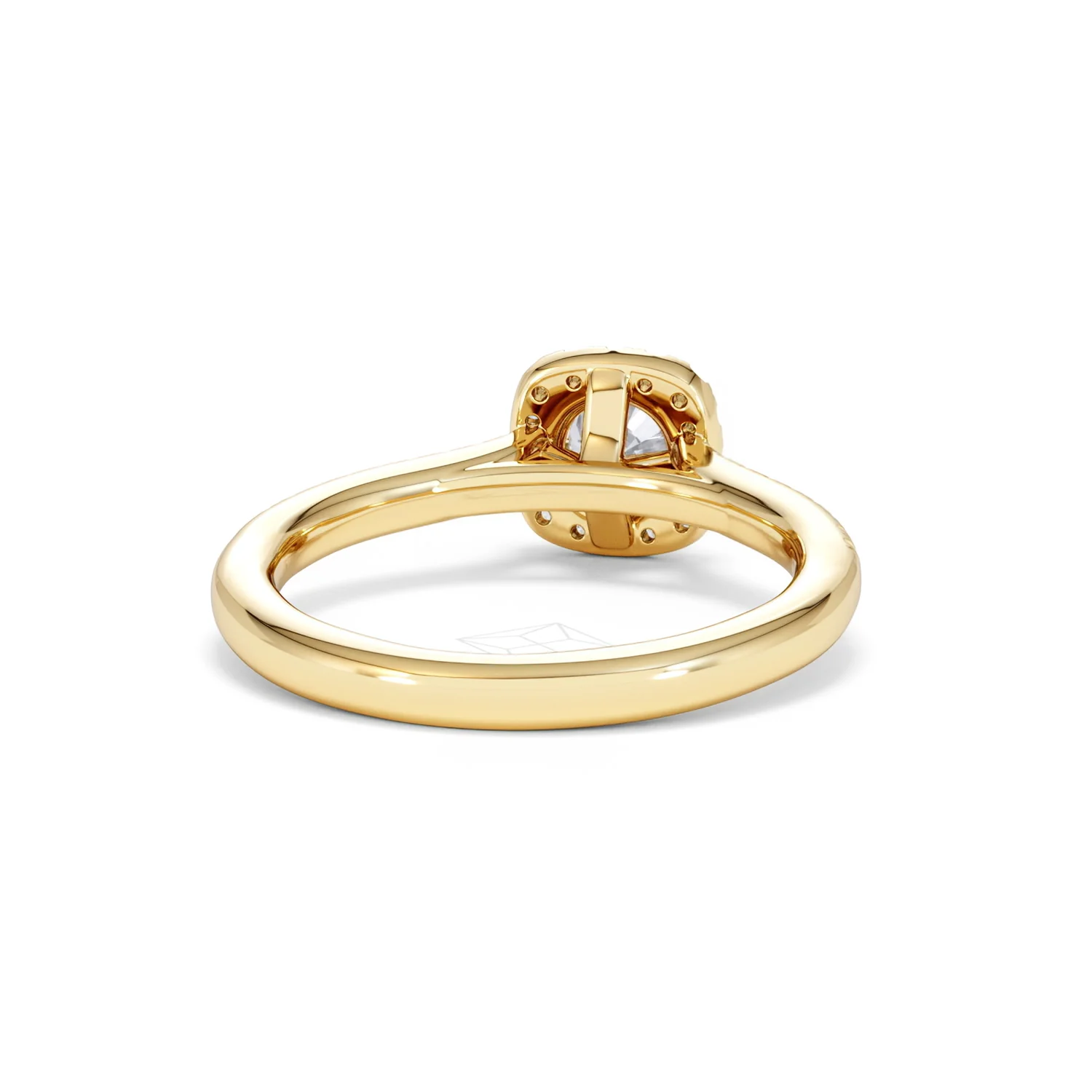 Lumia Round Cut Lab Diamond Halo Ring 0.70ct F/VS in 9K Gold - Image 47
