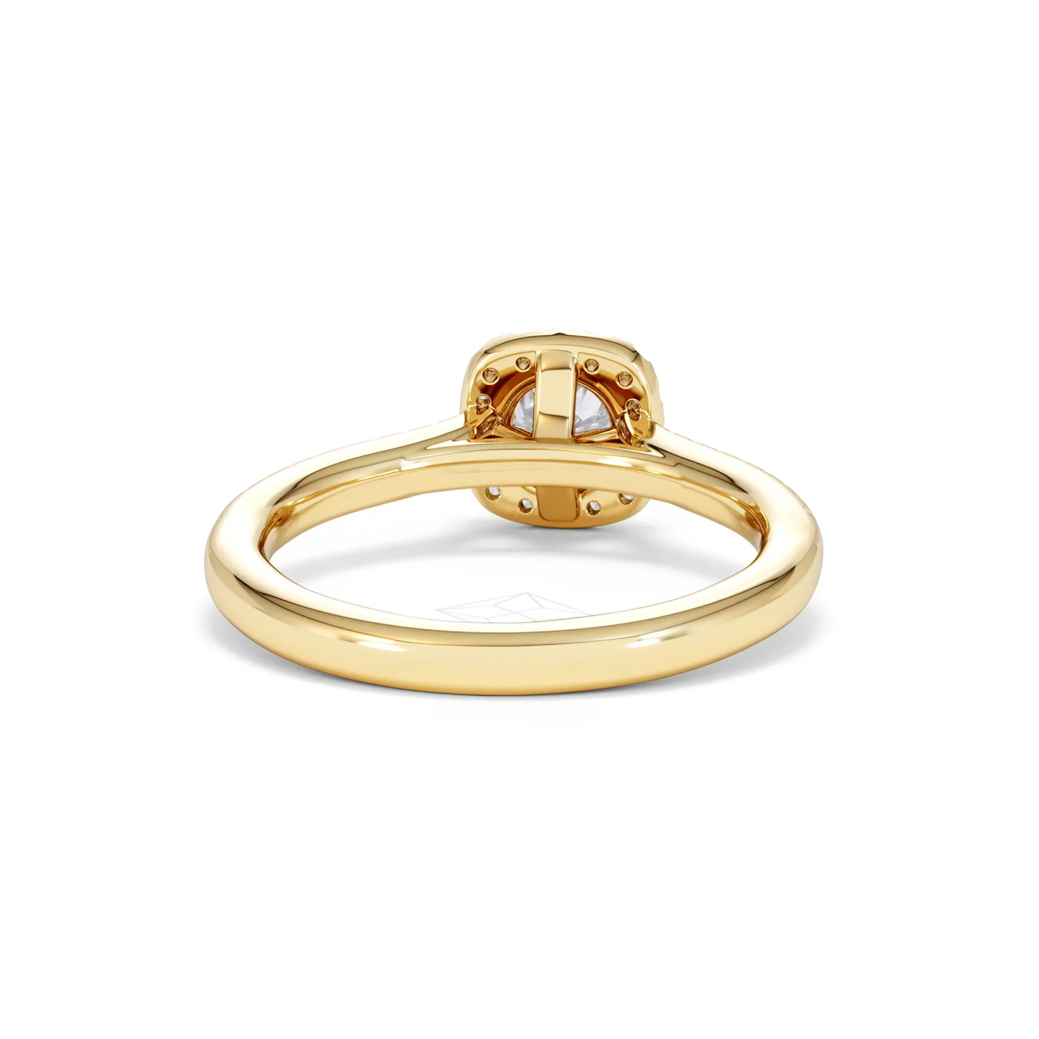 Lumia Round Cut Lab Diamond Halo Ring 0.70ct F/VS in 9K Gold - Image 48