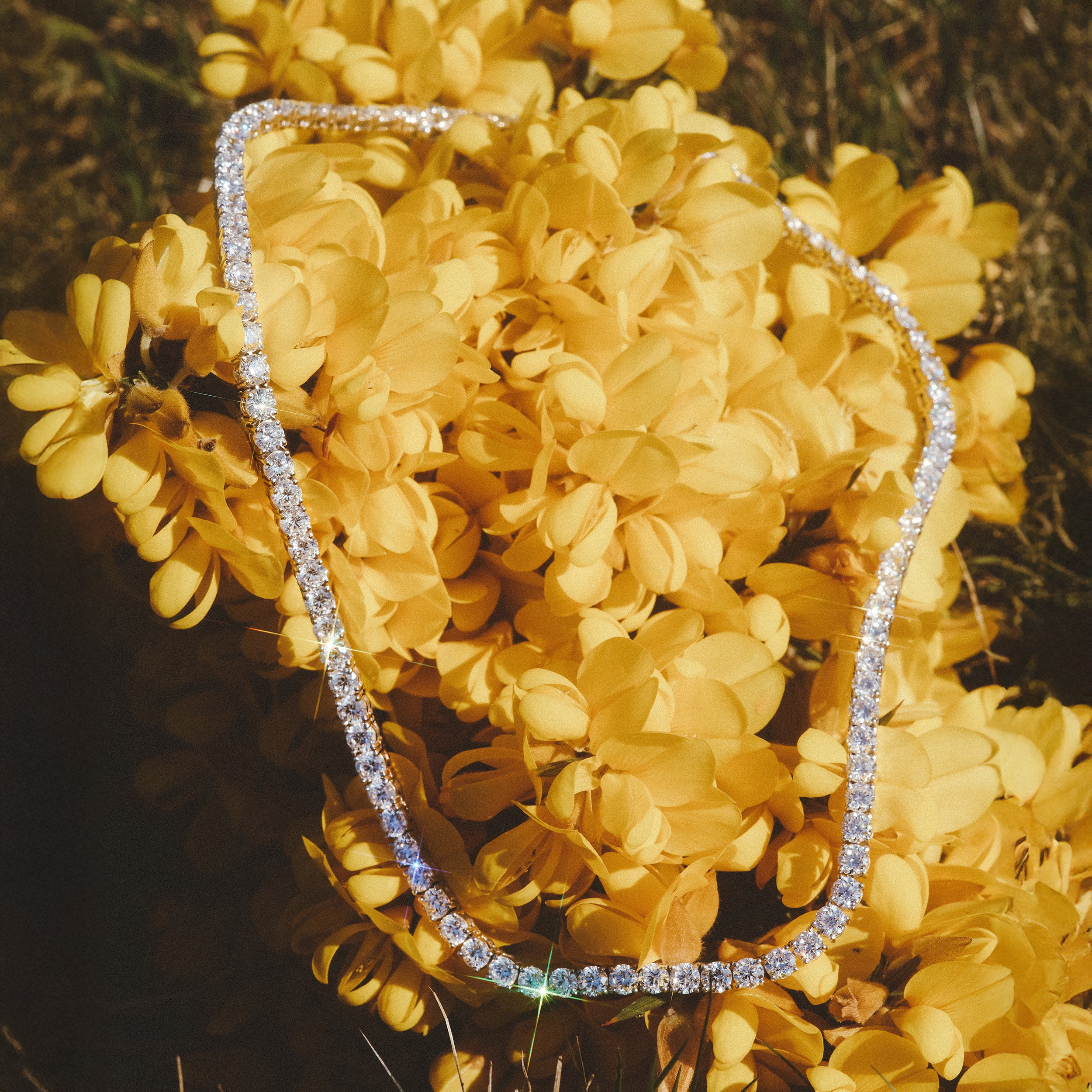 LUXE 24.00ct Lab Diamond Necklace with IGI Certified Oval-Cut Diamonds in 18K White Gold - Image 8