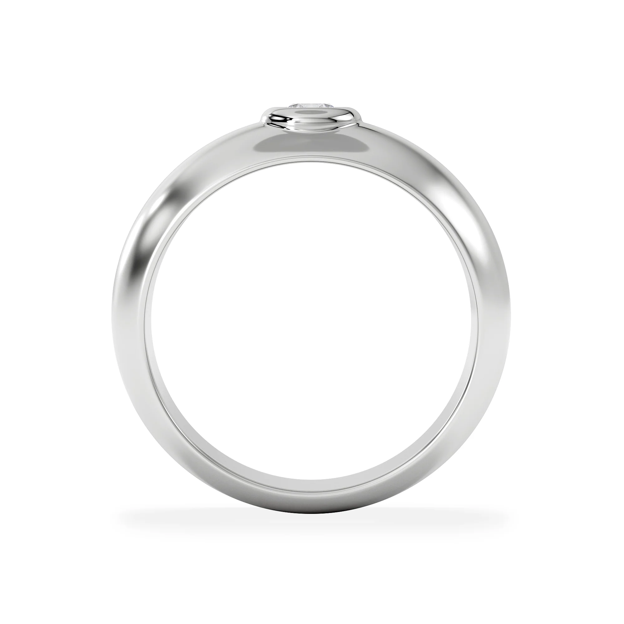 Men's Lab Diamond Signet Ring 0.25ct in 925 Silver H/SI - Image 7