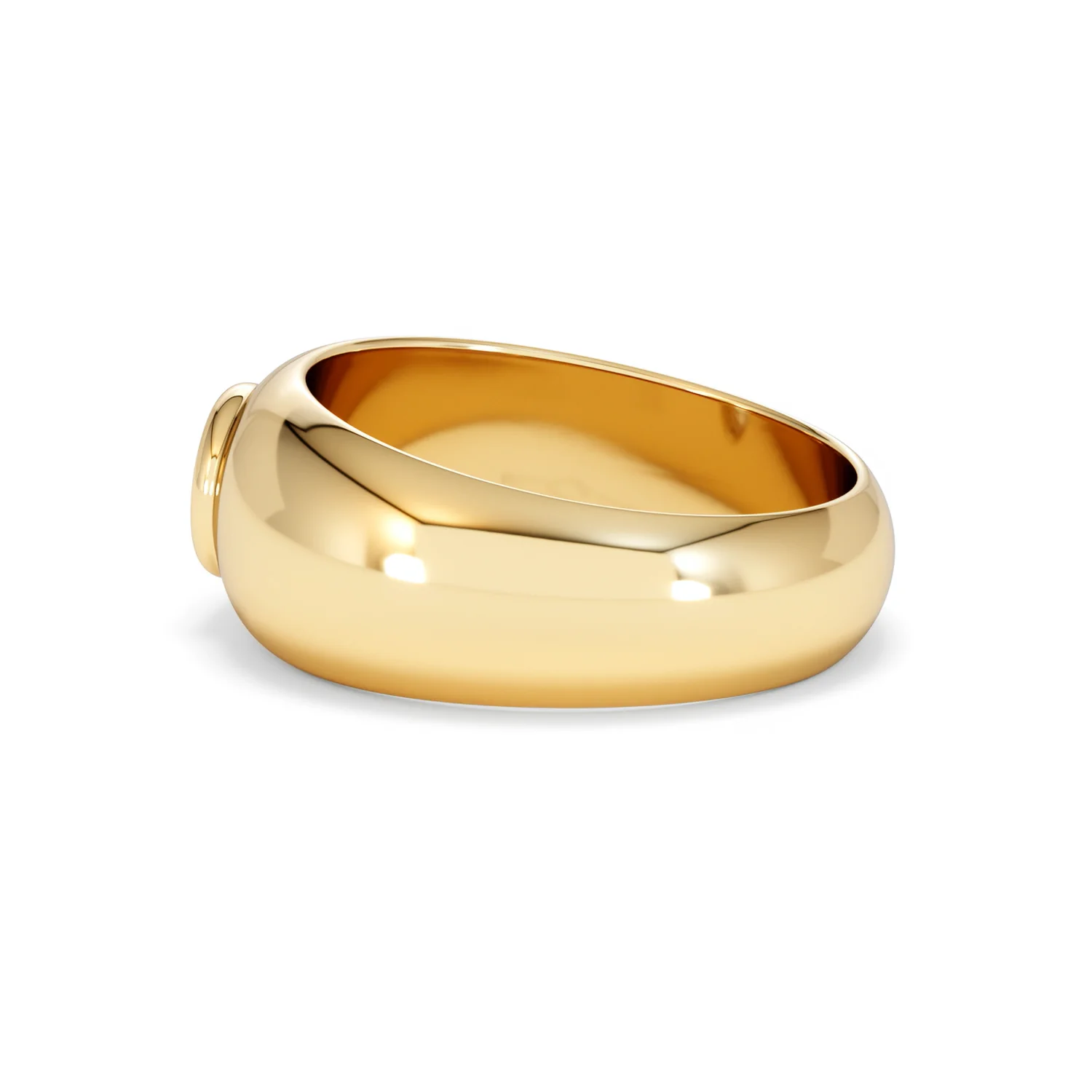 Men's Lab Diamond Signet Ring 0.50ct in18K Gold Vermeil H/SI - Image 67