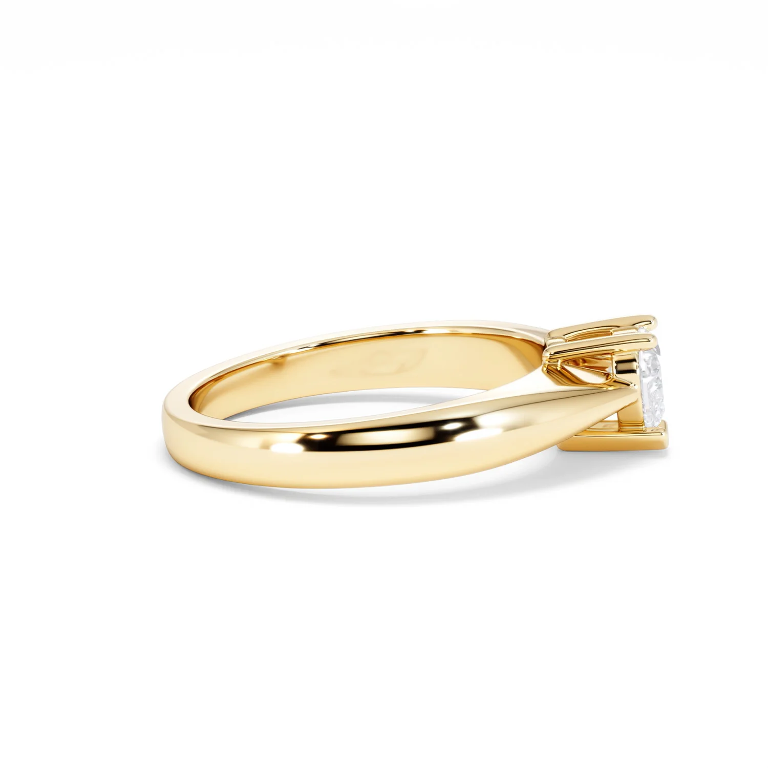 Naomi Heart Cut Lab Diamond Engagement Ring 0.50ct H/SI in 9k Gold - Image 29