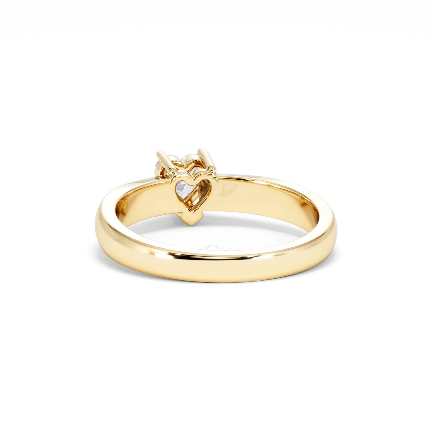 Naomi Heart Cut Lab Diamond Engagement Ring 0.50ct H/SI in 9k Gold - Image 53
