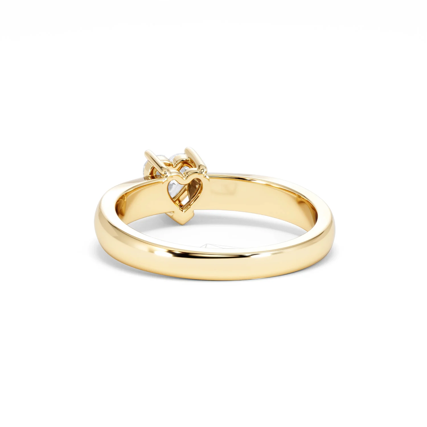 Naomi Heart Cut Lab Diamond Engagement Ring 0.50ct H/SI in 9k Gold - Image 54