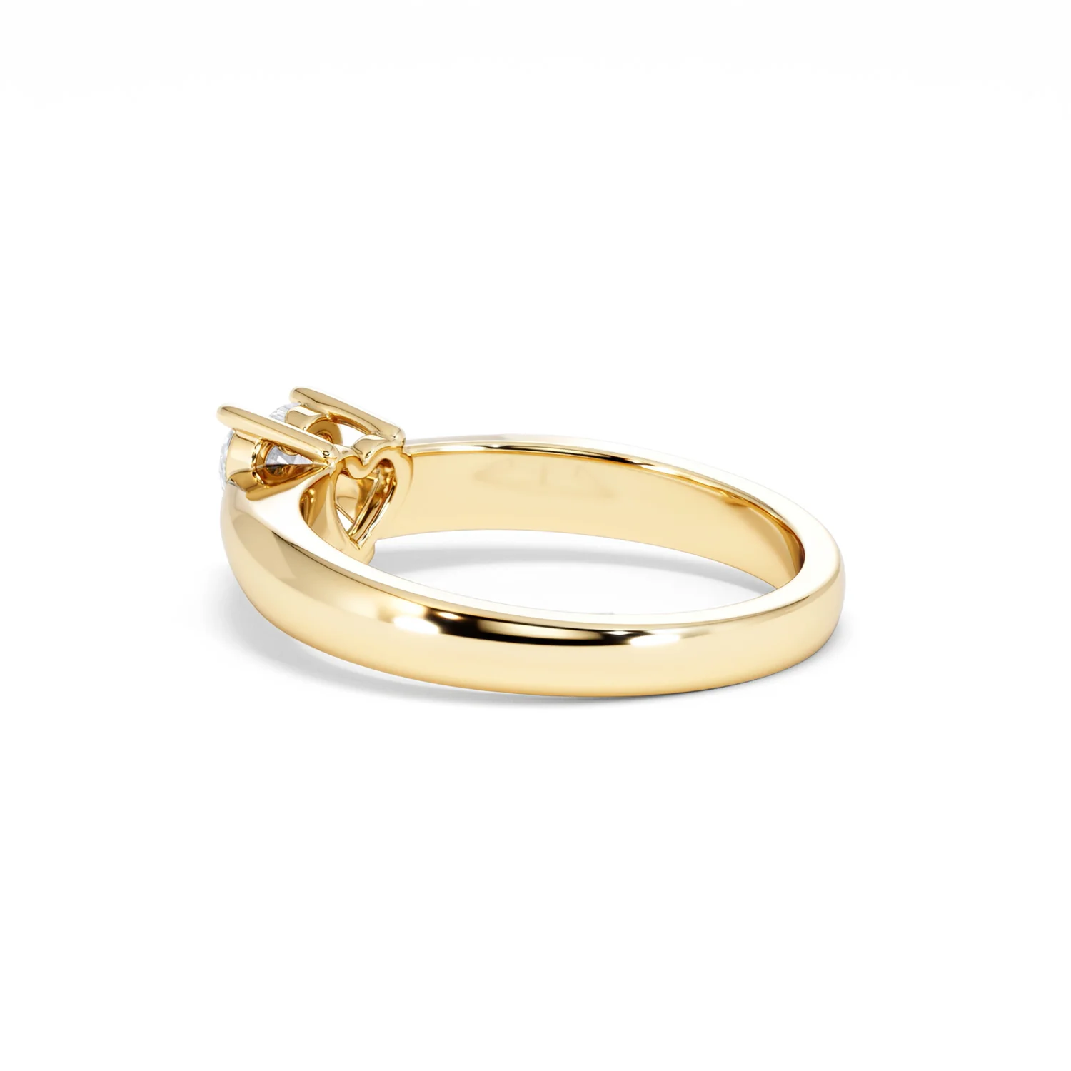 Naomi Heart Cut Lab Diamond Engagement Ring 0.50ct H/SI in 9k Gold - Image 61