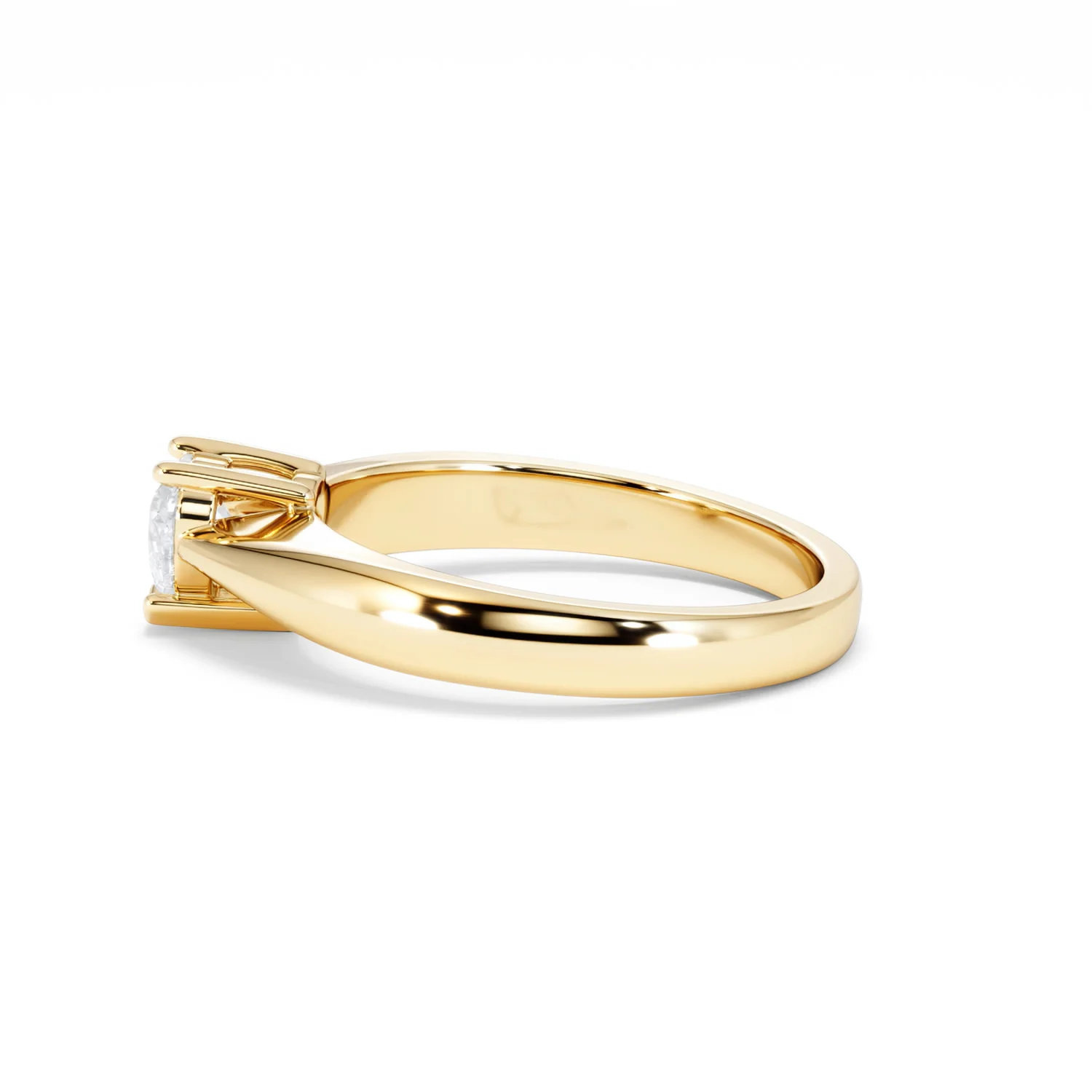 Naomi Heart Cut Lab Diamond Engagement Ring 0.50ct H/SI in 9k Gold - Image 69