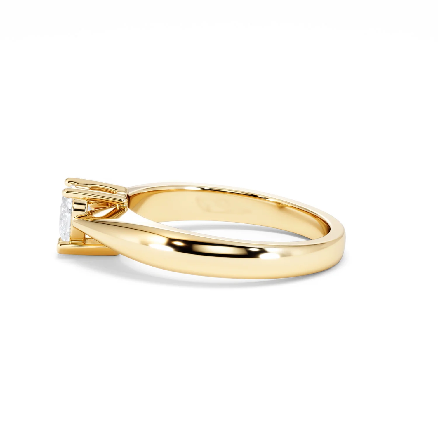 Naomi Heart Cut Lab Diamond Engagement Ring 0.50ct H/SI in 9k Gold - Image 70