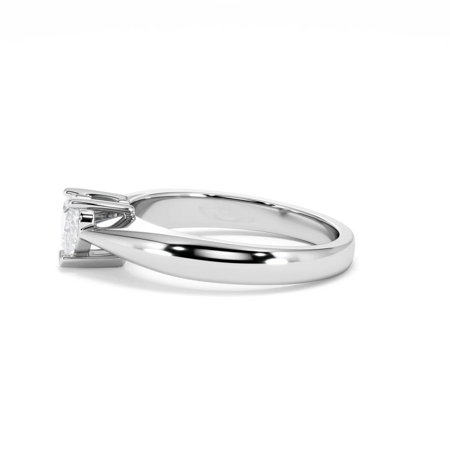 Naomi Heart Cut Lab Diamond Engagement Ring 0.50ct H/SI in 9k White Gold - Image 72