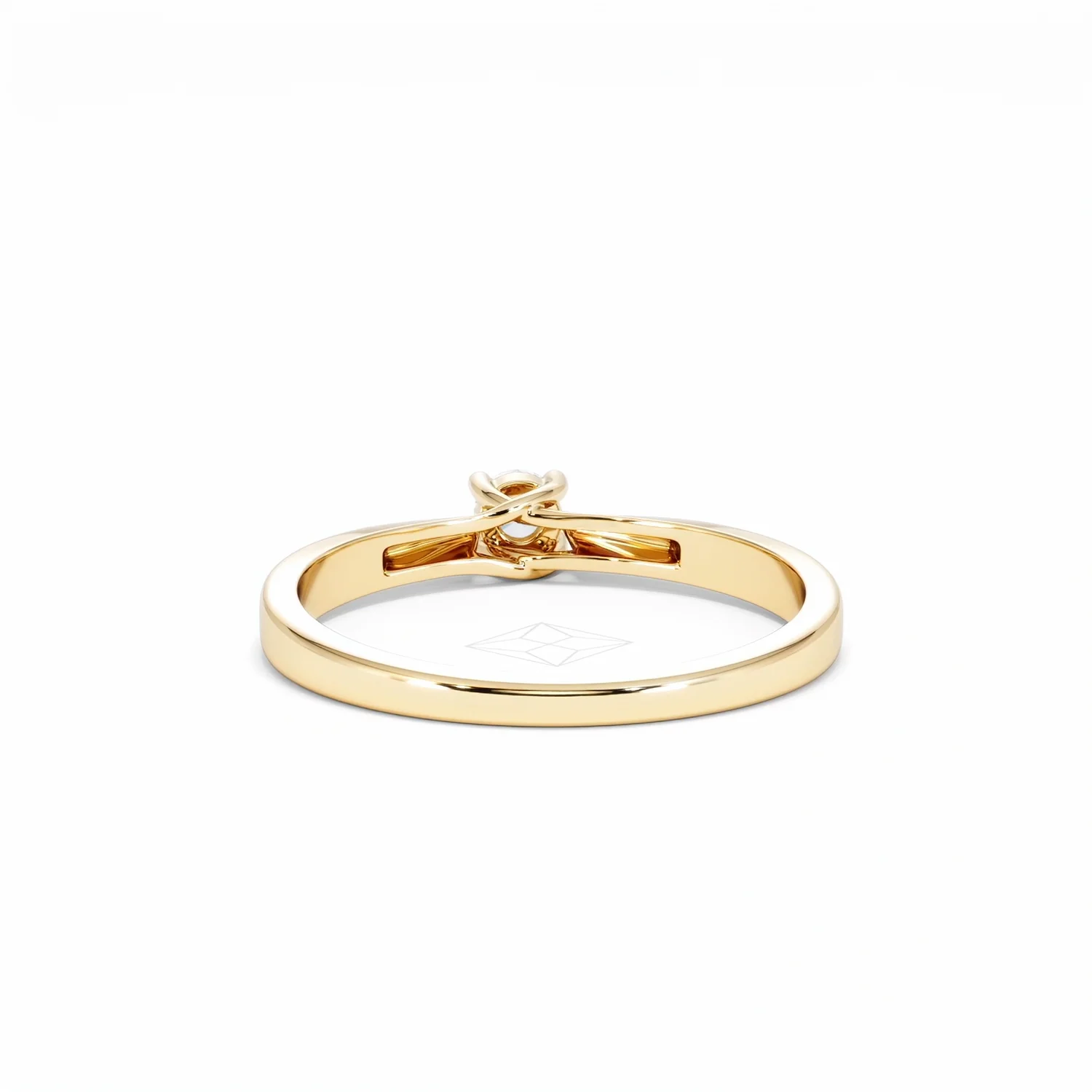 Naomi Lab Diamond Engagement Ring 0.15ct H/Si in 18K Gold Vermeil - Image 49