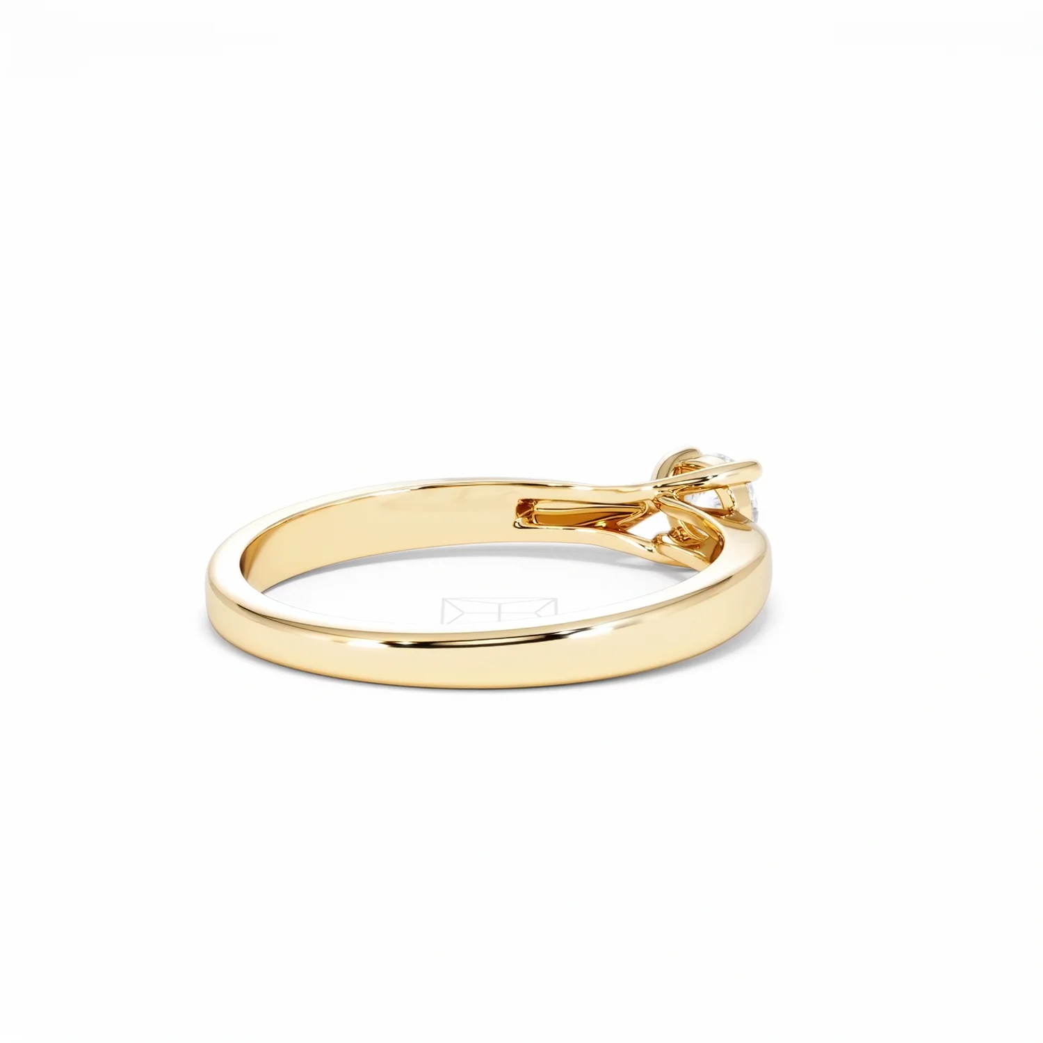 Naomi Lab Diamond Engagement Ring 0.25ct H/Si in 18K Gold Vermeil - Image 38