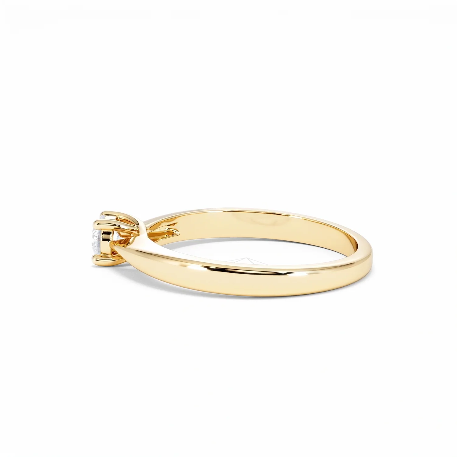 Naomi Lab Diamond Engagement Ring 0.25ct H/Si in 18K Gold Vermeil - Image 66