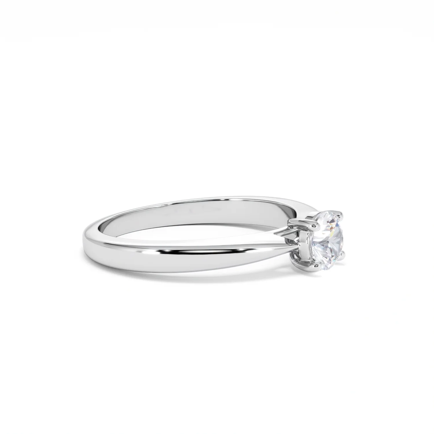 Naomi Lab Diamond Engagement Ring 0.50ct H/Si 9K White Gold - Image 21