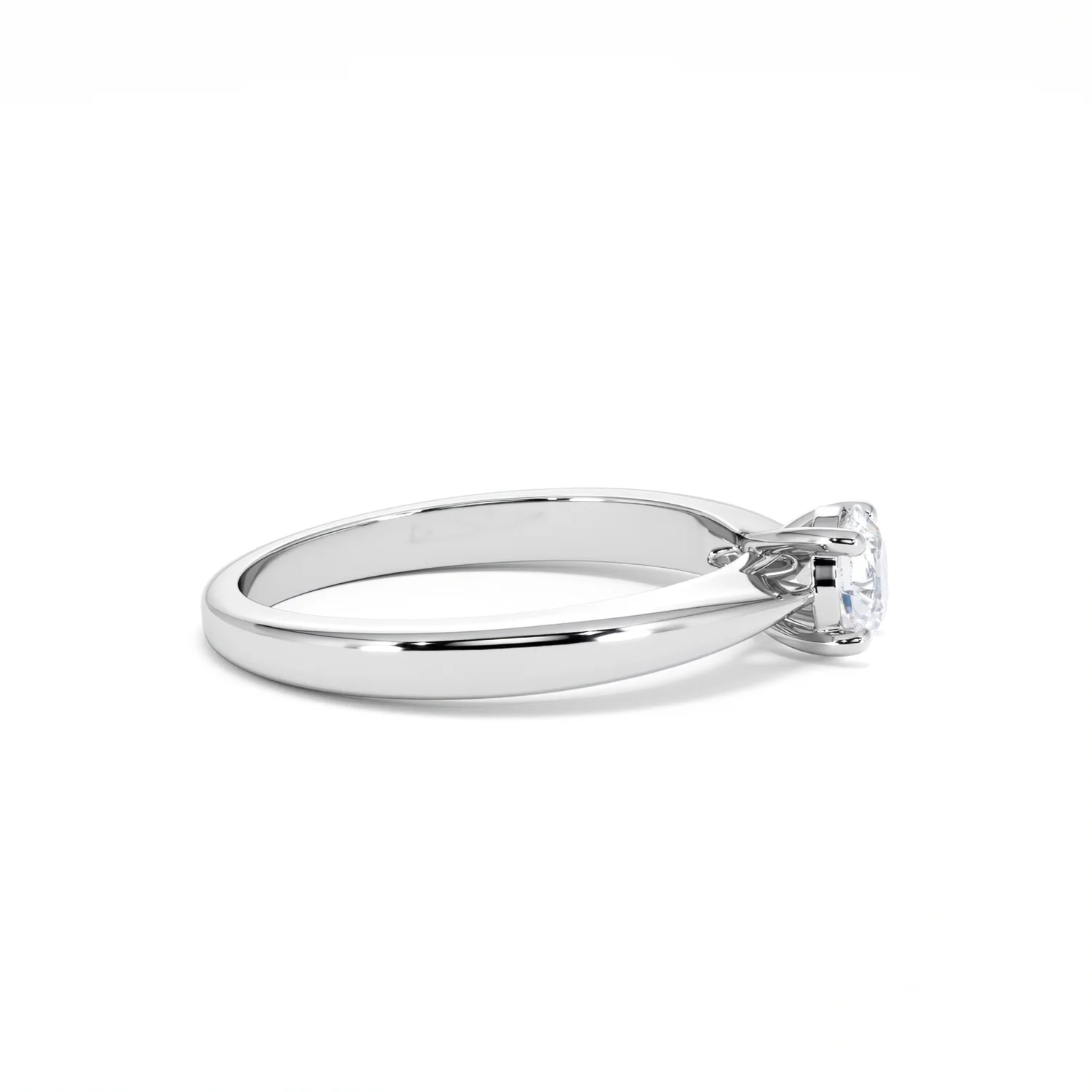 Naomi Lab Diamond Engagement Ring 0.50ct H/Si 9K White Gold - Image 26