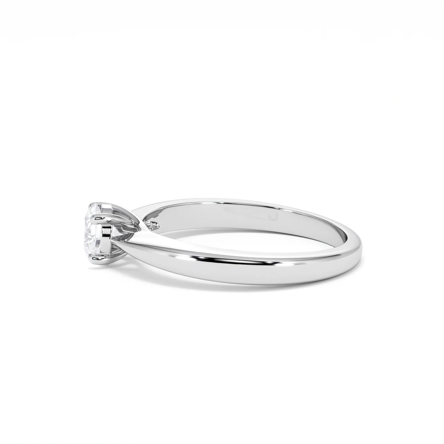 Naomi Lab Diamond Engagement Ring 0.50ct H/Si 9K White Gold - Image 69