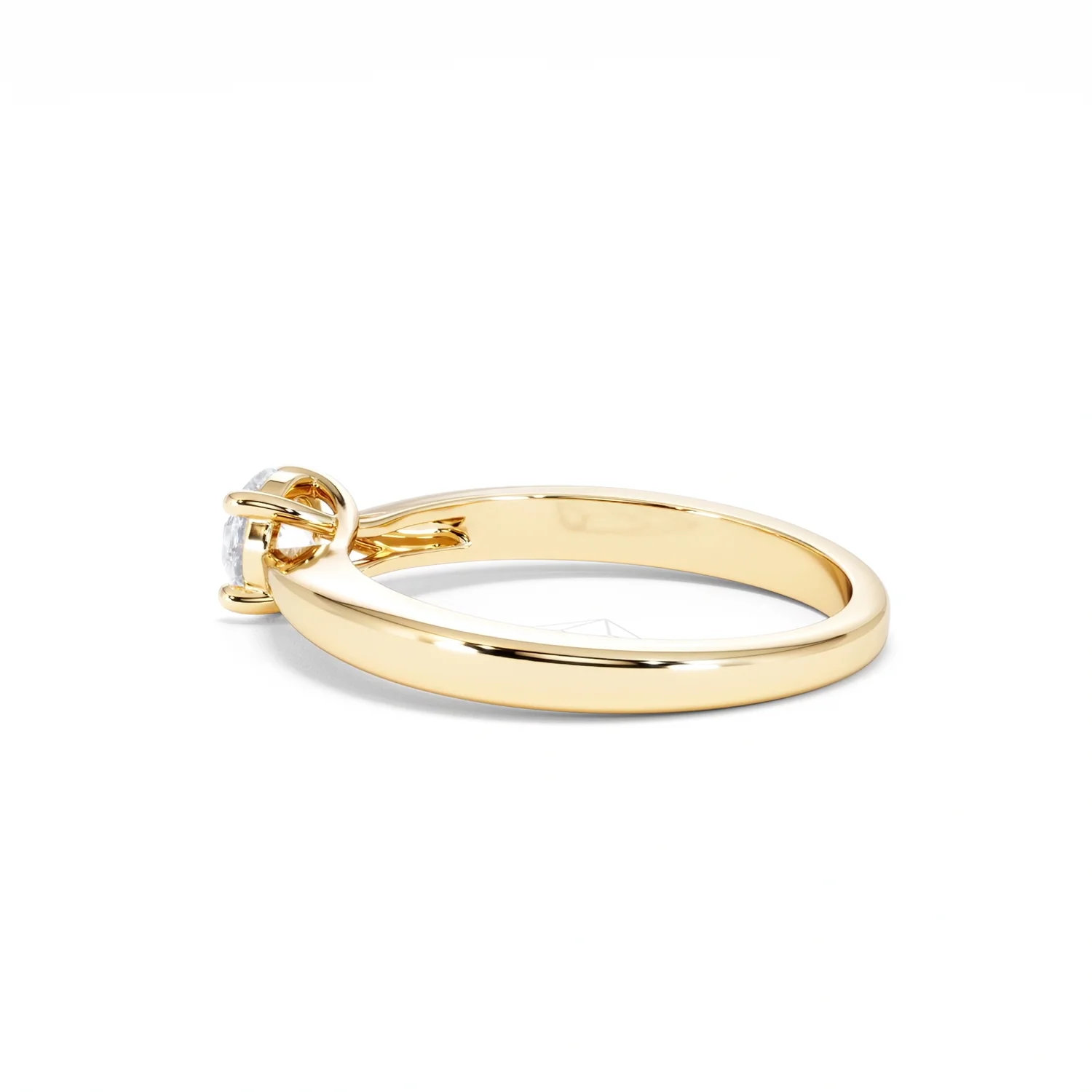 Naomi Lab Diamond Engagement Ring 0.50ct H/Si in 18K Gold Vermeil - Image 63