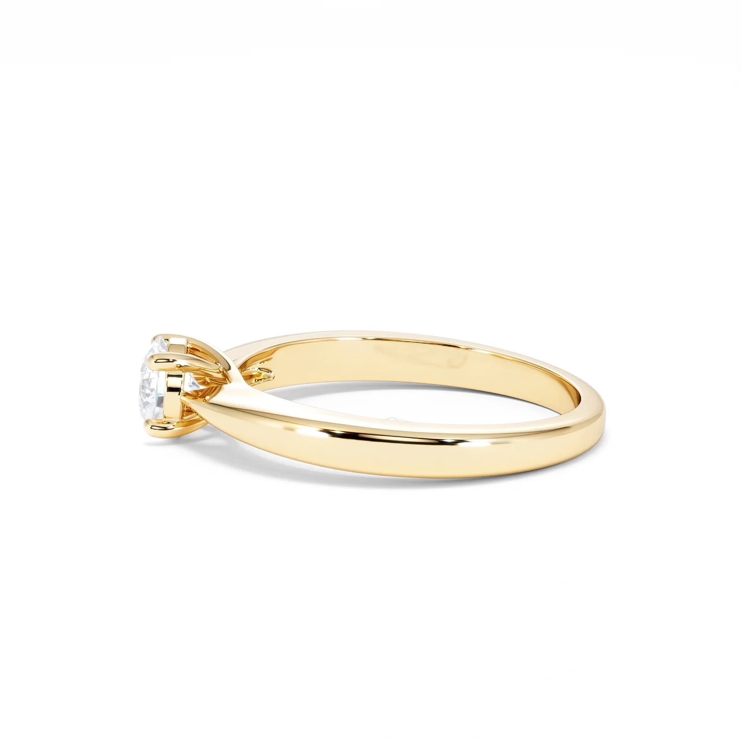 Naomi Lab Diamond Engagement Ring 0.50ct H/Si in 18K Gold Vermeil - Image 68