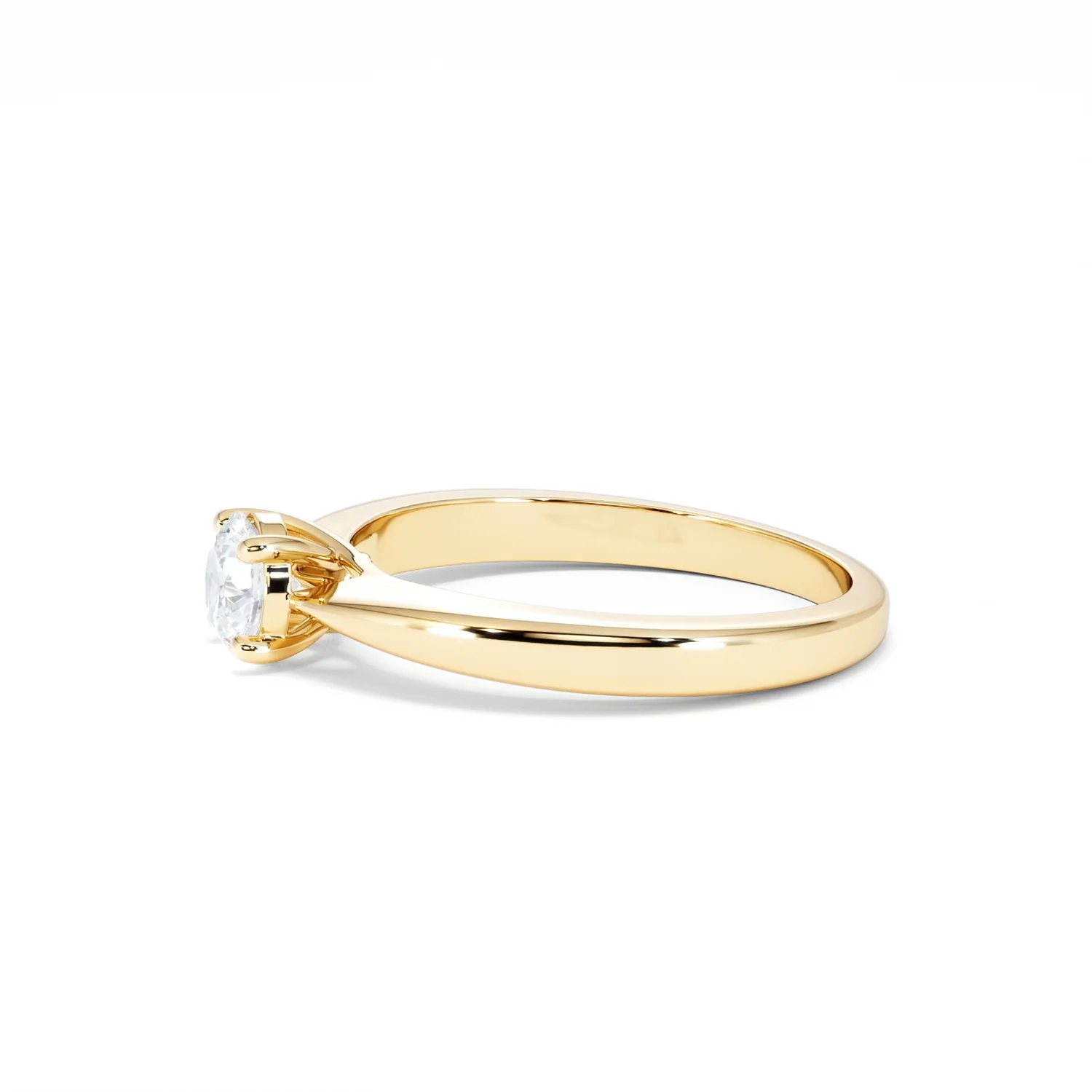 Naomi Lab Diamond Engagement Ring 0.50ct H/Si in 18K Gold Vermeil - Image 71