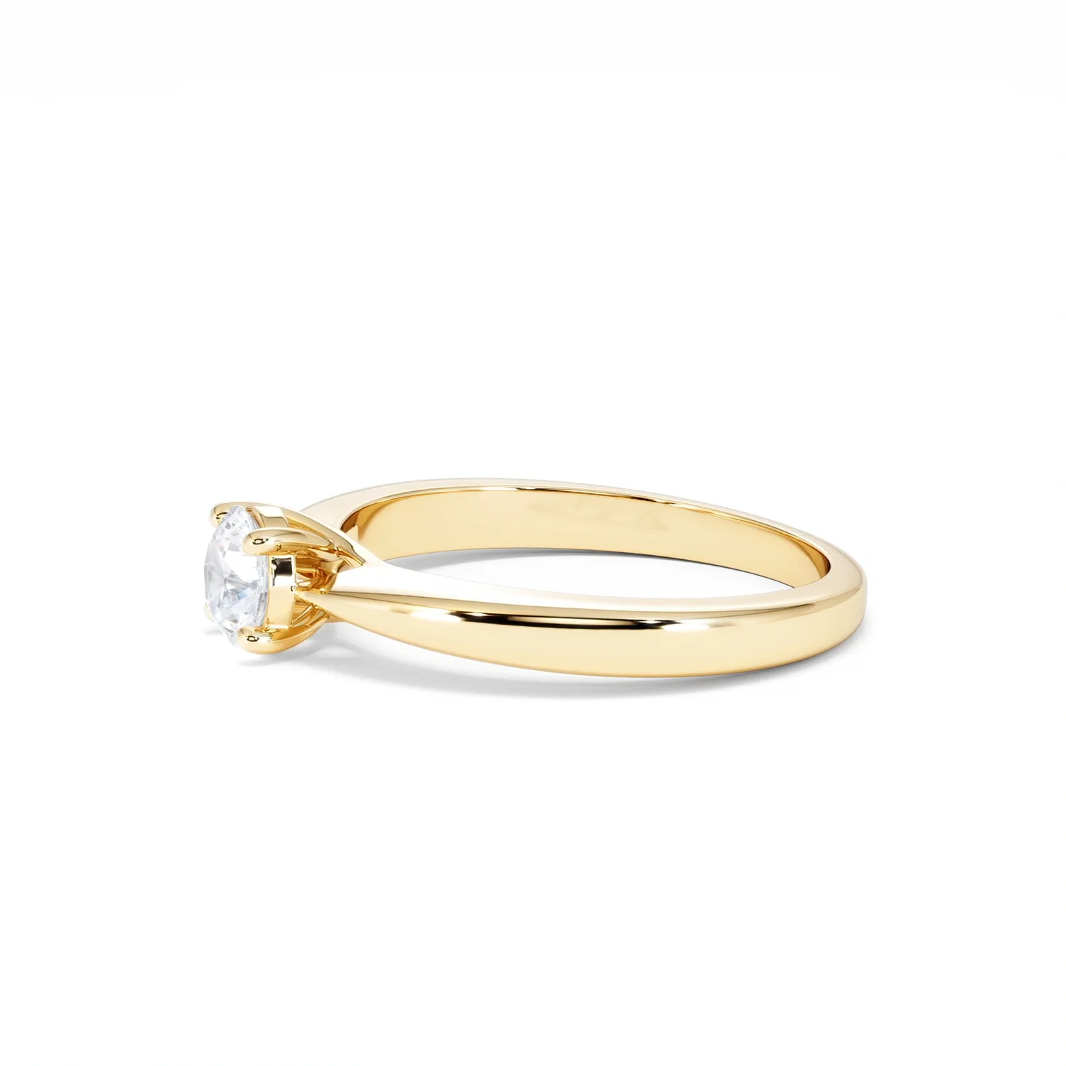 Naomi Lab Diamond Engagement Ring 0.50ct H/Si in 18K Gold Vermeil - Image 72