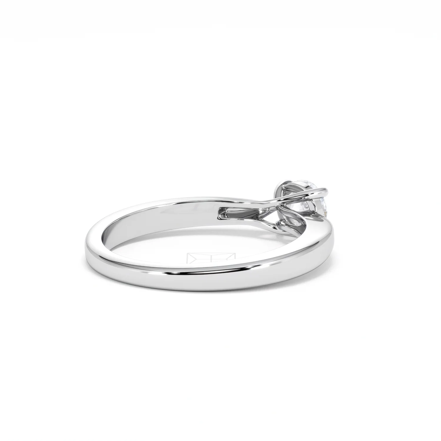 Naomi Lab Diamond Engagement Ring 0.50ct H/Si in 925 Silver - Image 38