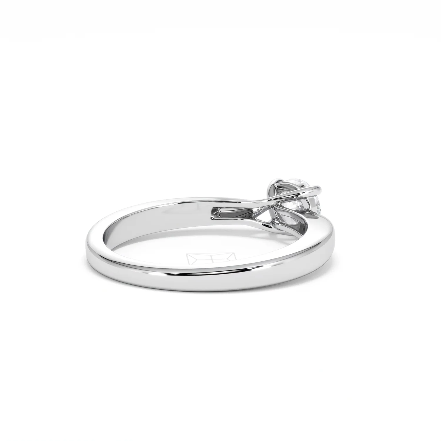 Naomi Lab Diamond Engagement Ring 0.50ct H/Si in 925 Silver - Image 39