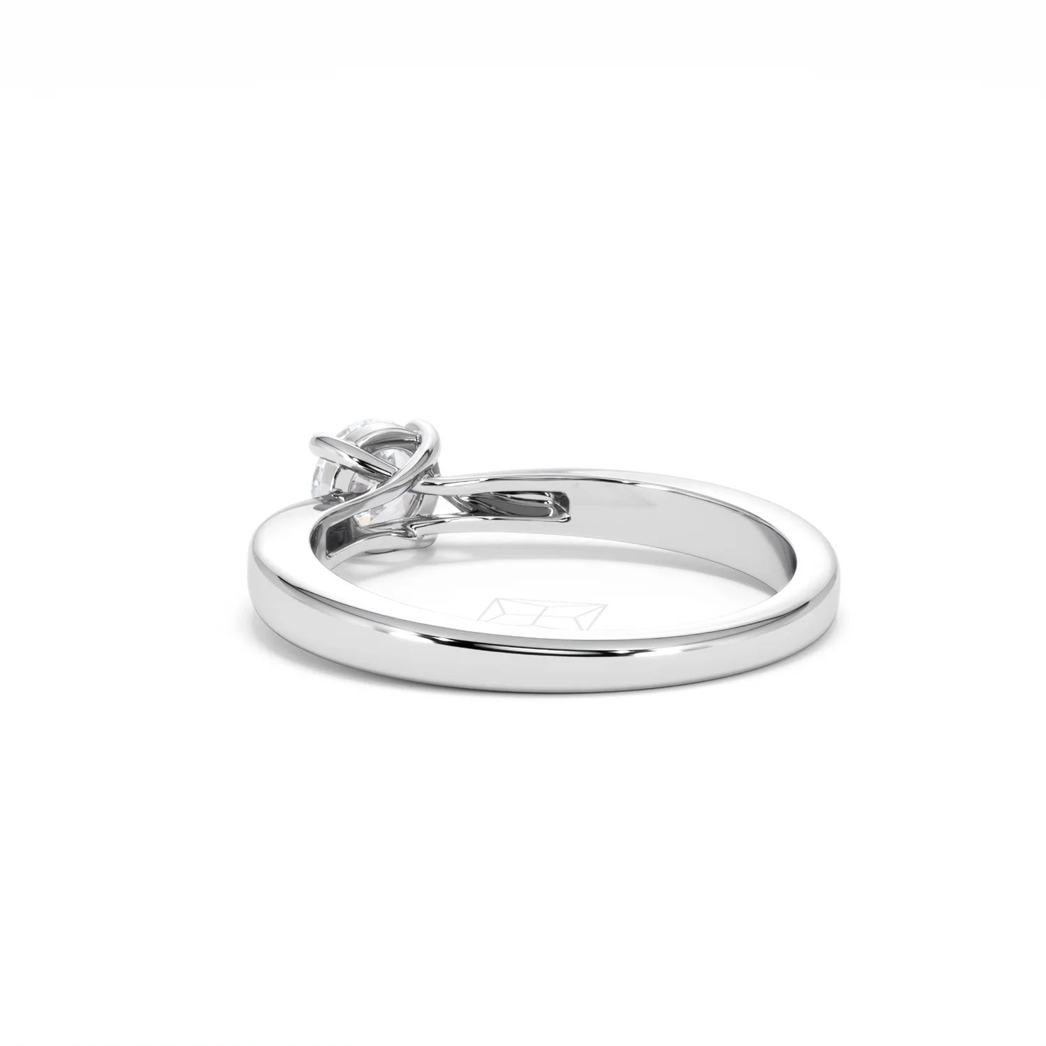 Naomi Lab Diamond Engagement Ring 0.50ct H/Si in 925 Silver - Image 55