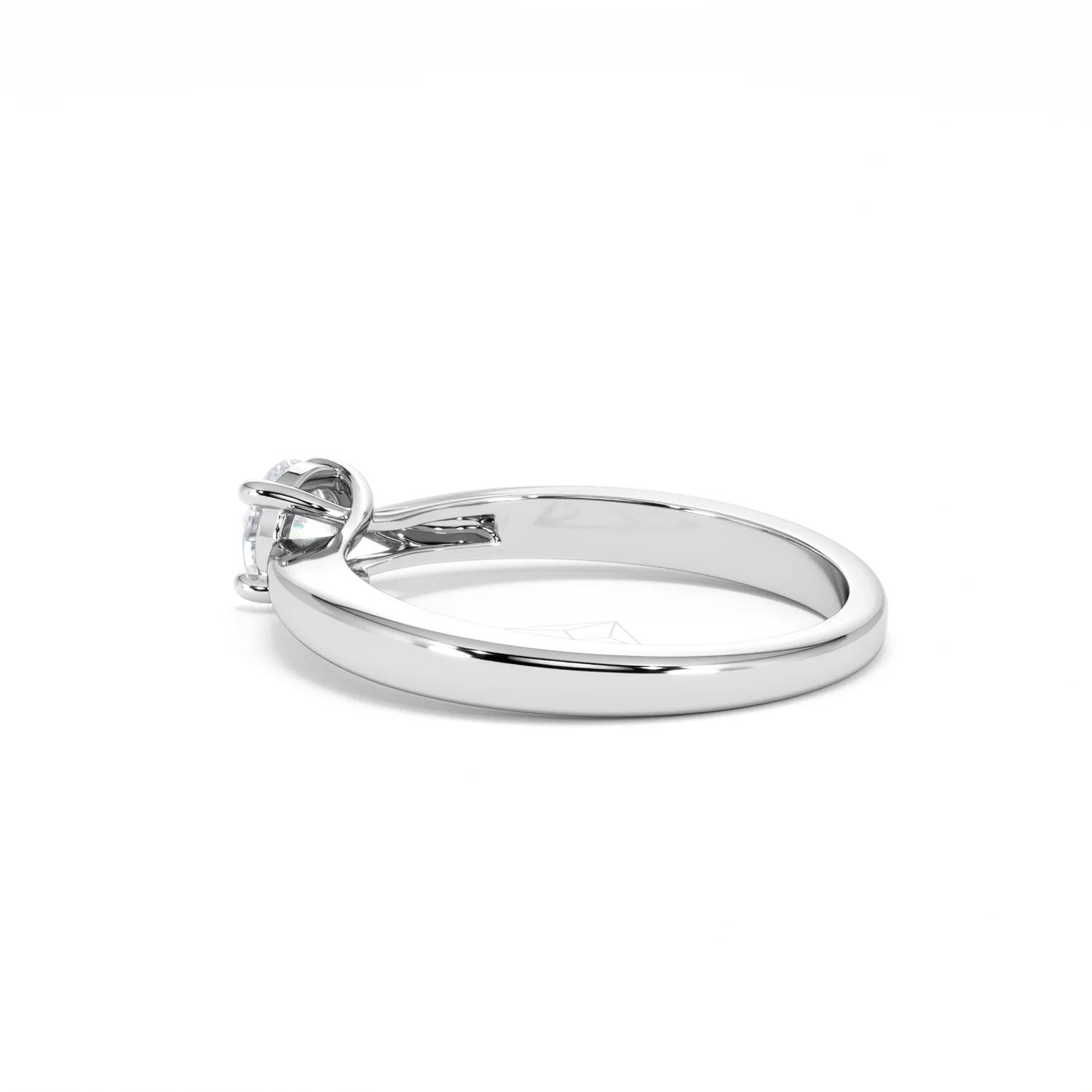 Naomi Lab Diamond Engagement Ring 0.50ct H/Si in 925 Silver - Image 61