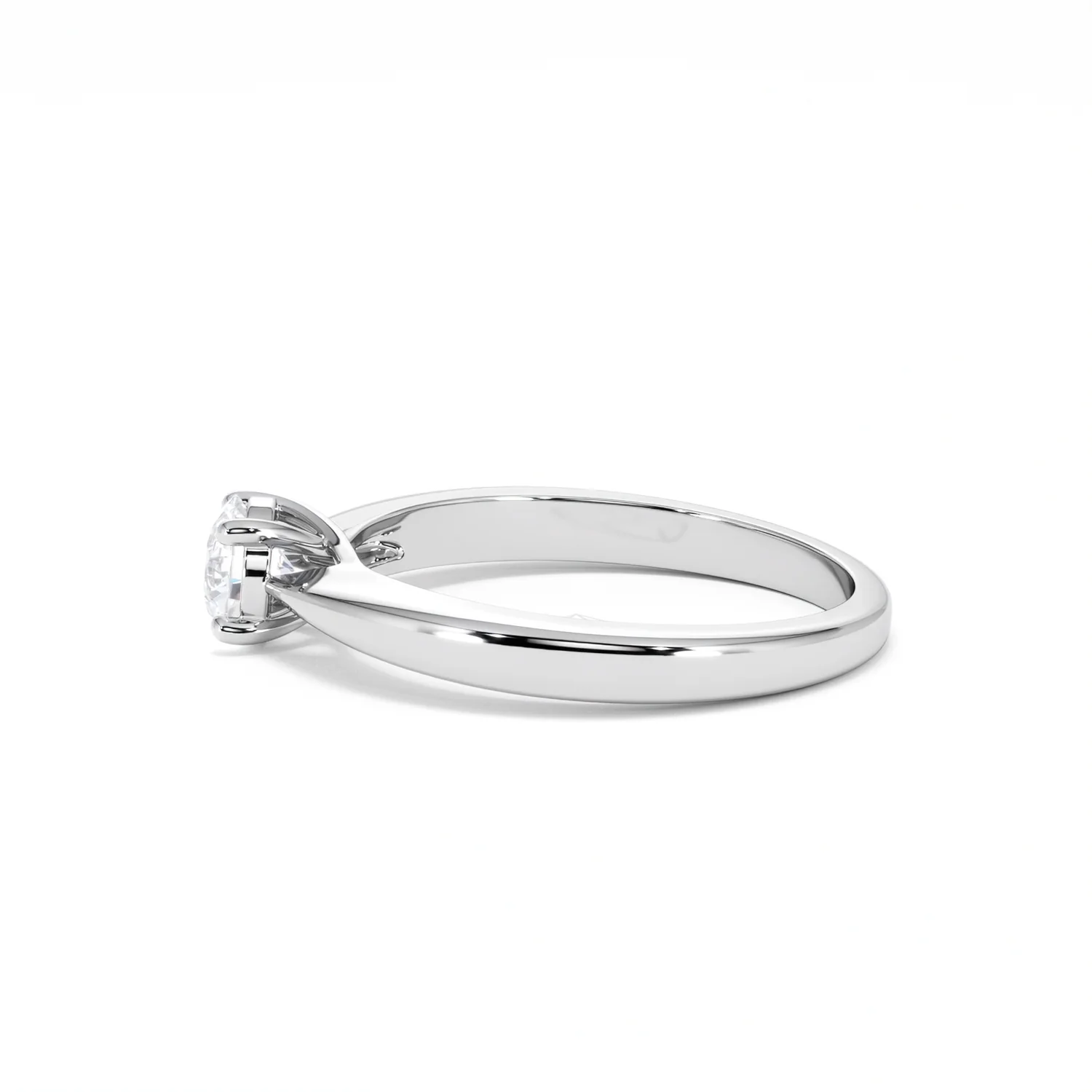Naomi Lab Diamond Engagement Ring 0.50ct H/Si in 925 Silver - Image 68