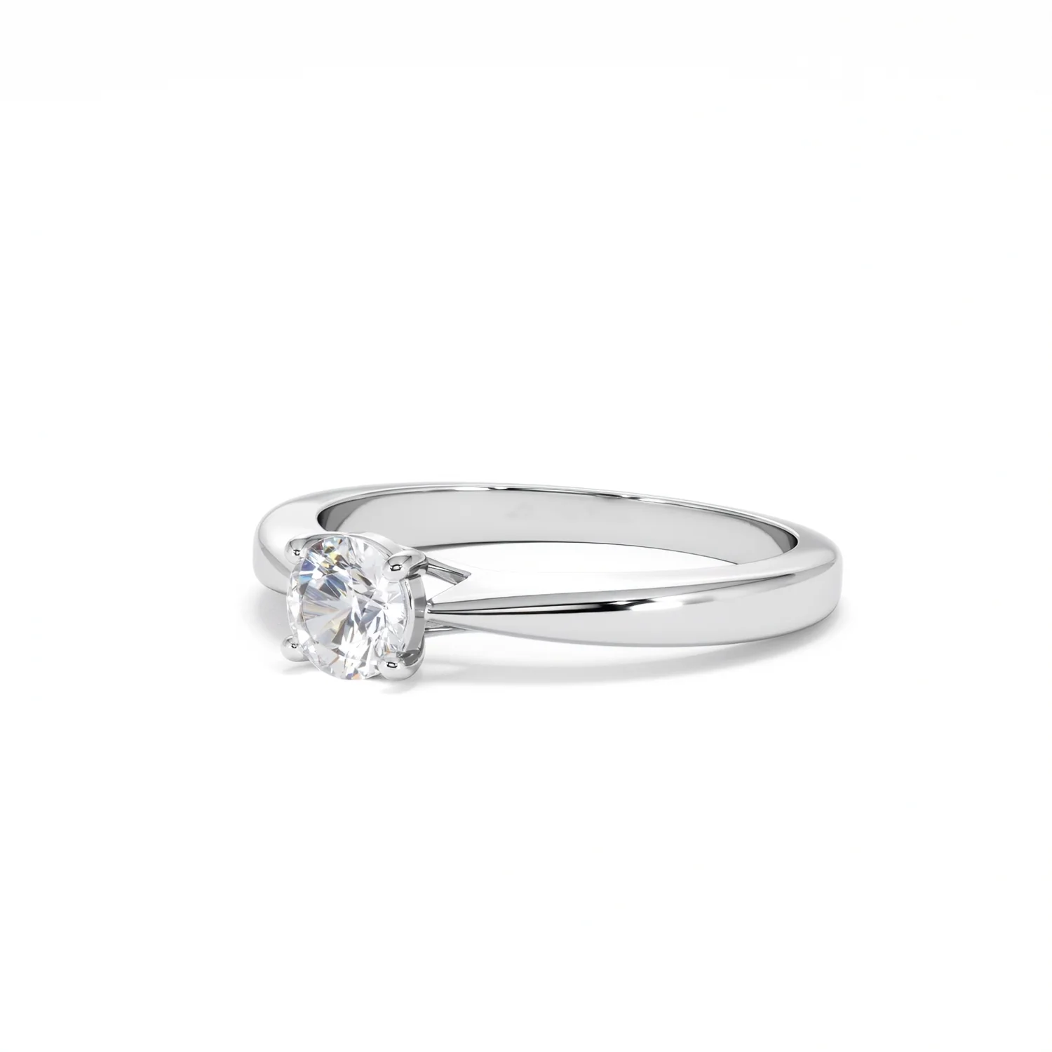 Naomi Lab Diamond Engagement Ring 0.50ct H/Si in 925 Silver - Image 80