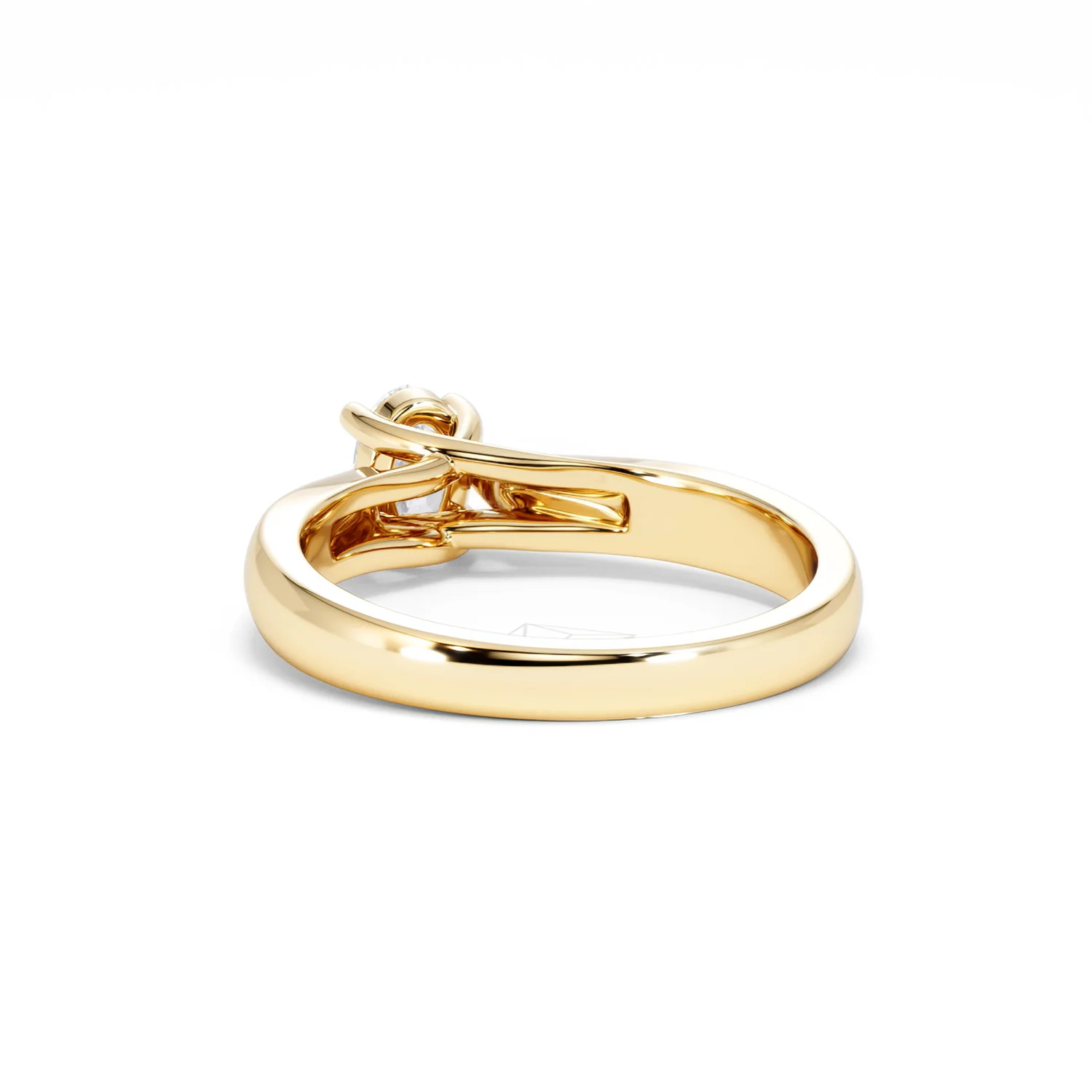Naomi Oval Cut Lab Diamond Engagement Ring 0.50ct H/SI in 18k Gold Vermeil - Image 55