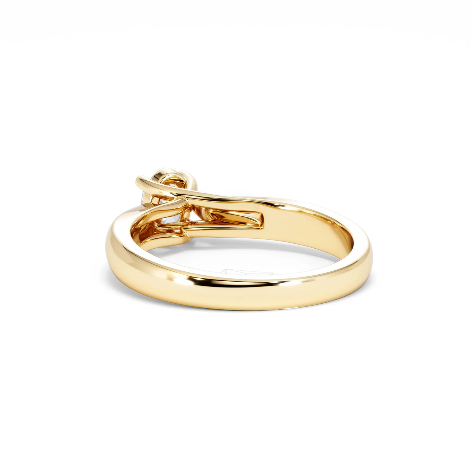 Naomi Oval Cut Lab Diamond Engagement Ring 0.50ct H/SI in 18k Gold Vermeil - Image 56
