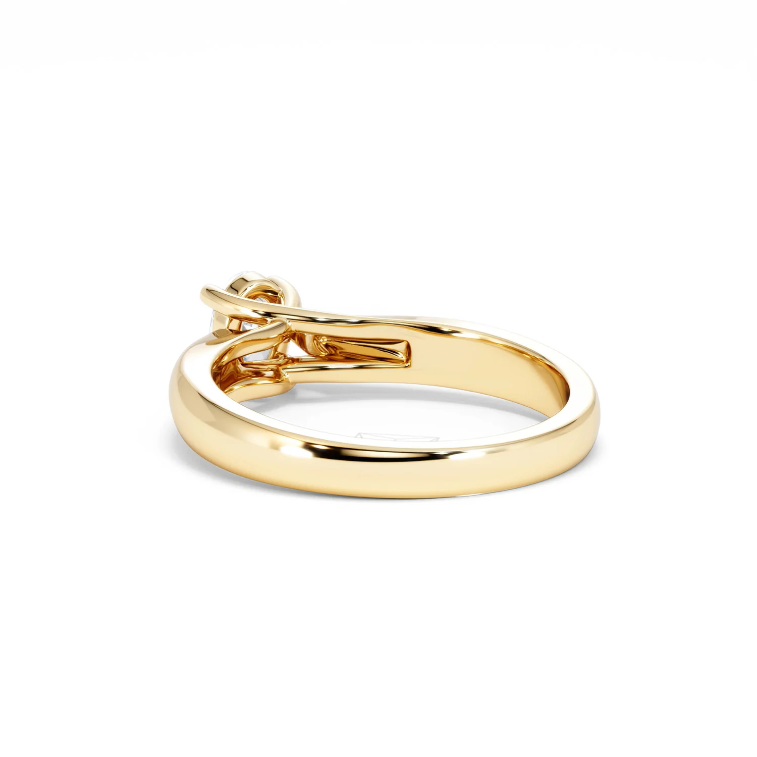 Naomi Oval Cut Lab Diamond Engagement Ring 0.50ct H/SI in 18k Gold Vermeil - Image 57