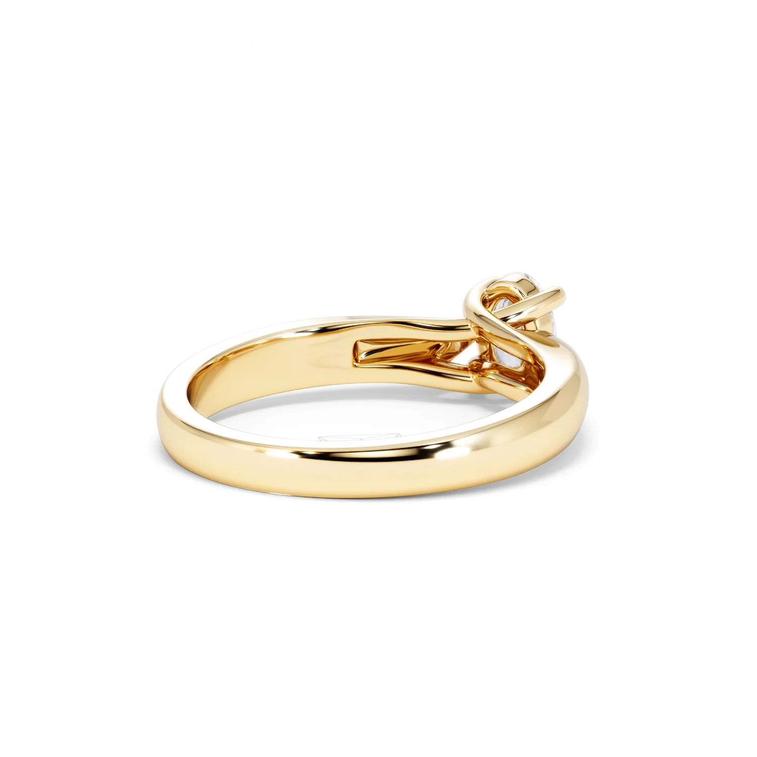 Naomi Oval Cut Lab Diamond Engagement Ring 0.50ct H/SI in 9k Gold - Image 42