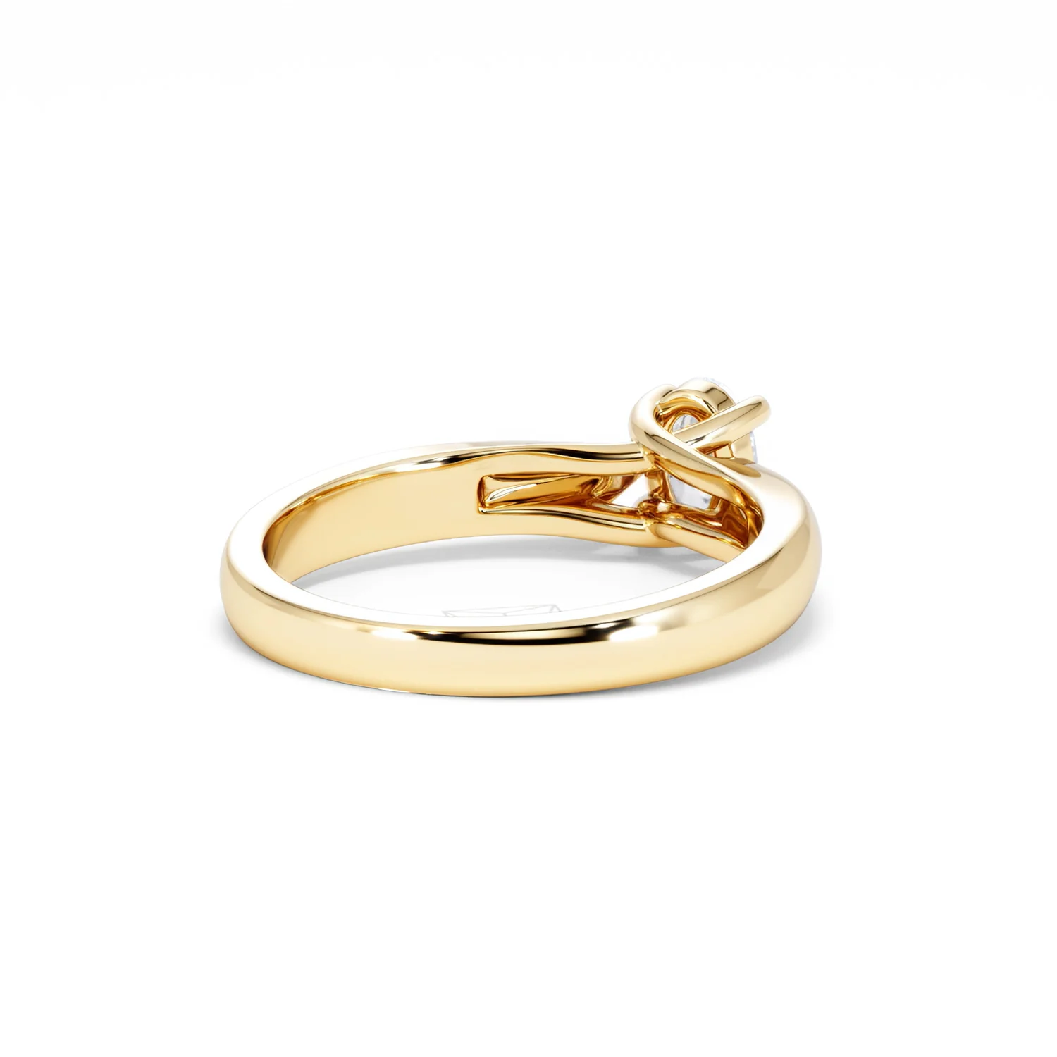 Naomi Oval Cut Lab Diamond Engagement Ring 0.50ct H/SI in 9k Gold - Image 43