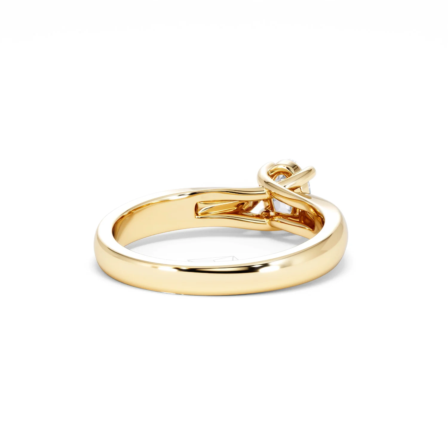Naomi Oval Cut Lab Diamond Engagement Ring 0.50ct H/SI in 9k Gold - Image 44
