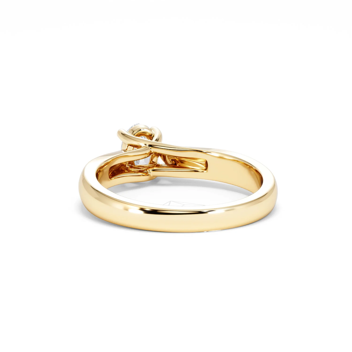 Naomi Oval Cut Lab Diamond Engagement Ring 0.50ct H/SI in 9k Gold - Image 54